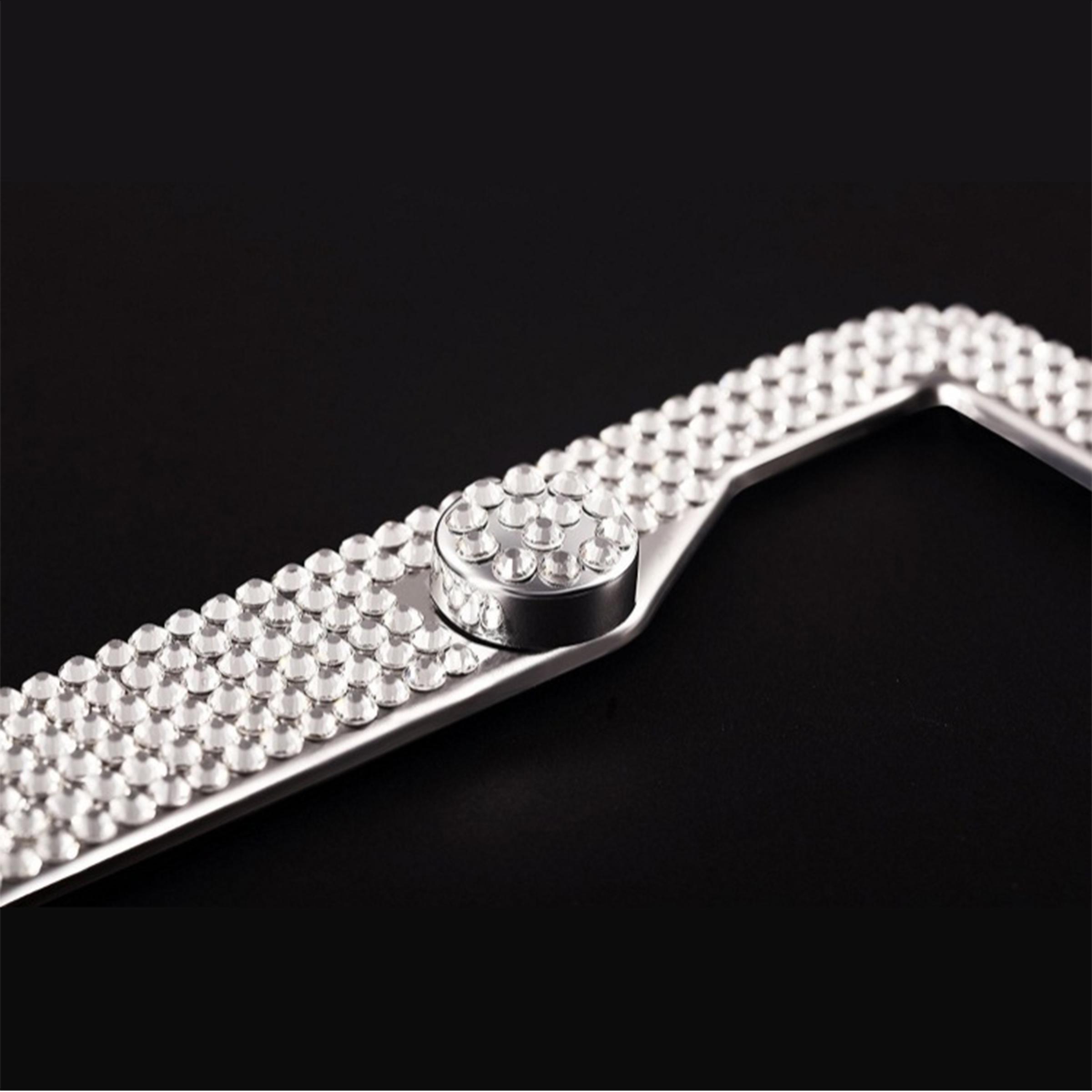 Rhinestone-Decorated License Plate Frame in Gift Box 5