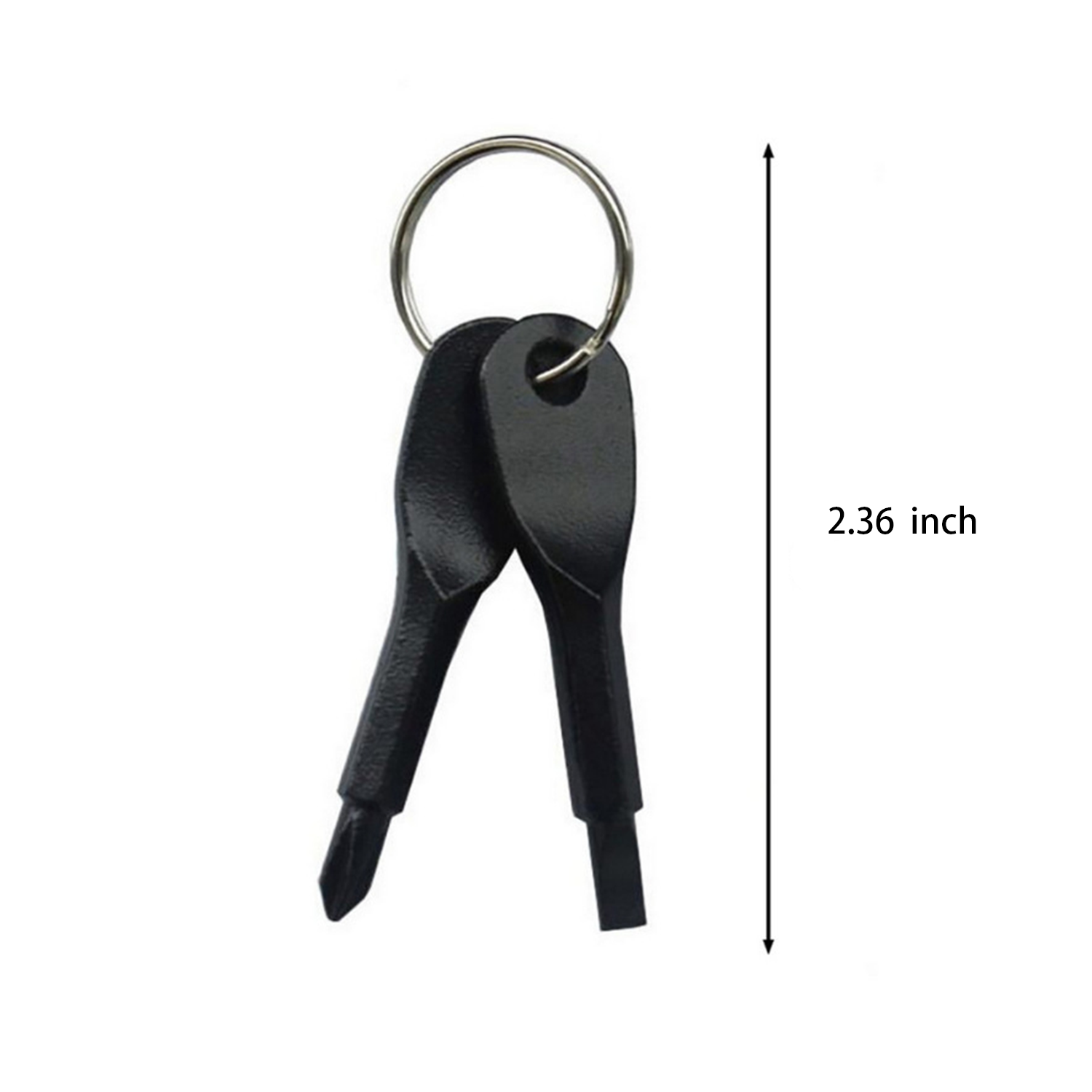 2pcs Mini Portable Multifunction Screwdriver w/ Keychain 3