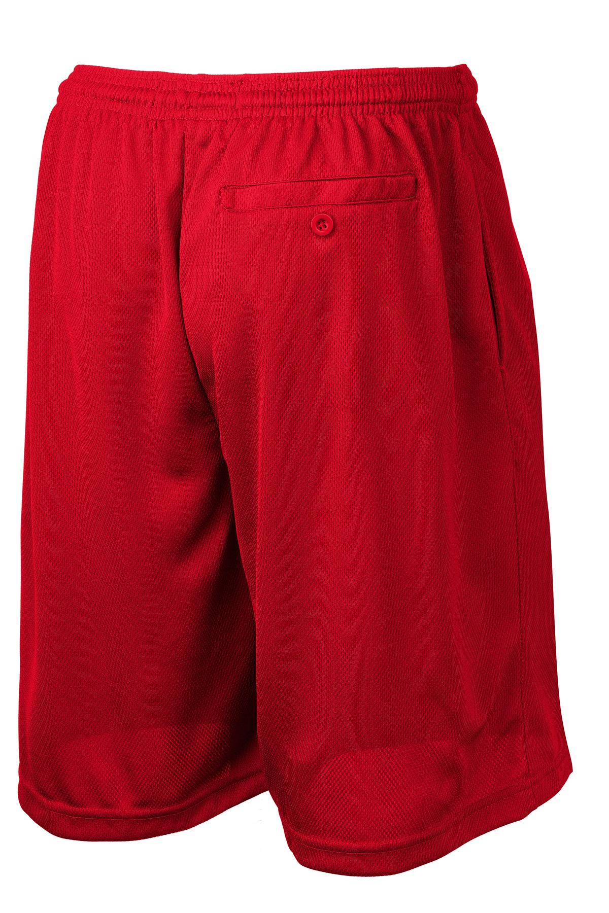 Sport-Tek PosiCharge Tough Mesh Pocket Short. ST312 25