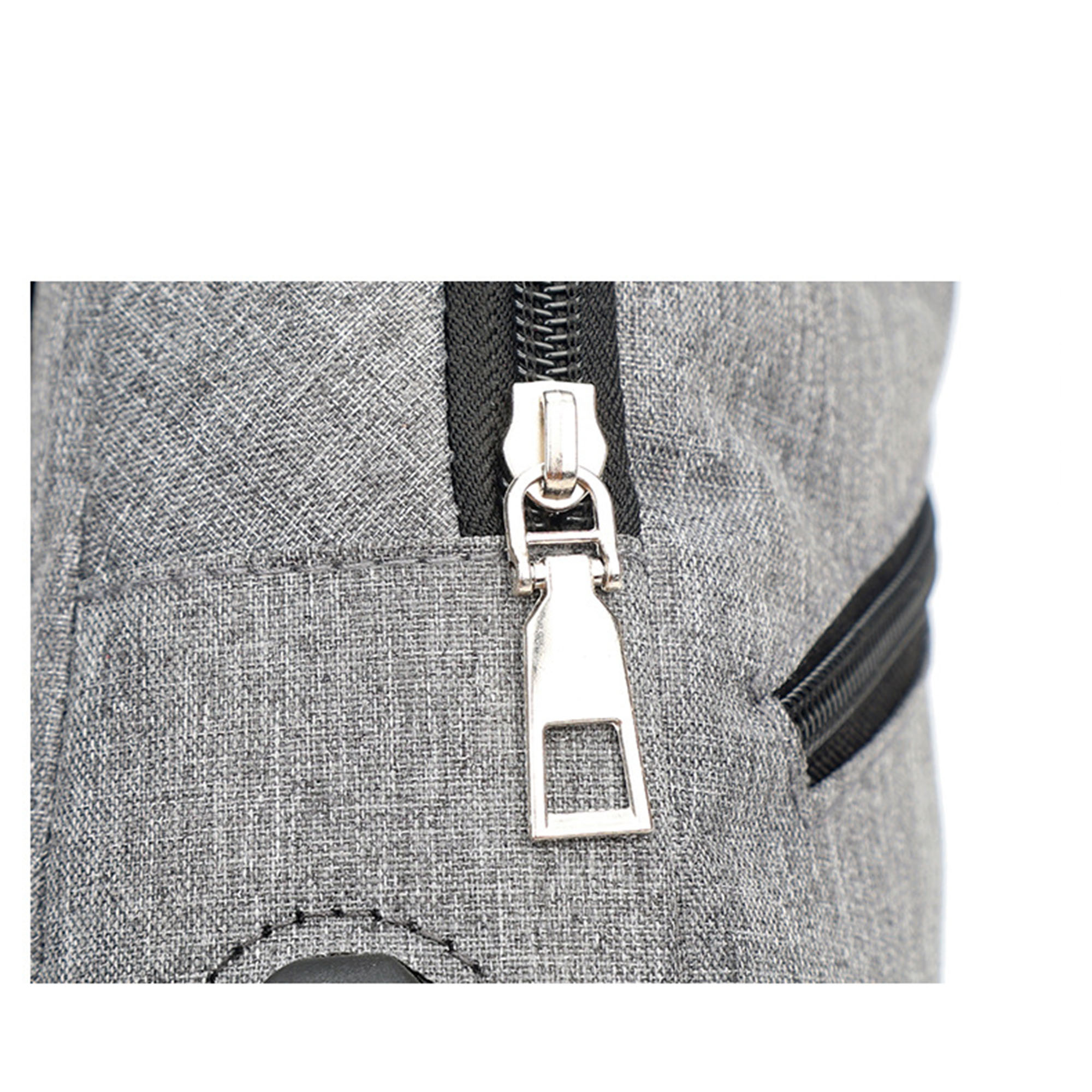 Men's USB Waterproof Oxford Shoulder Bag 9