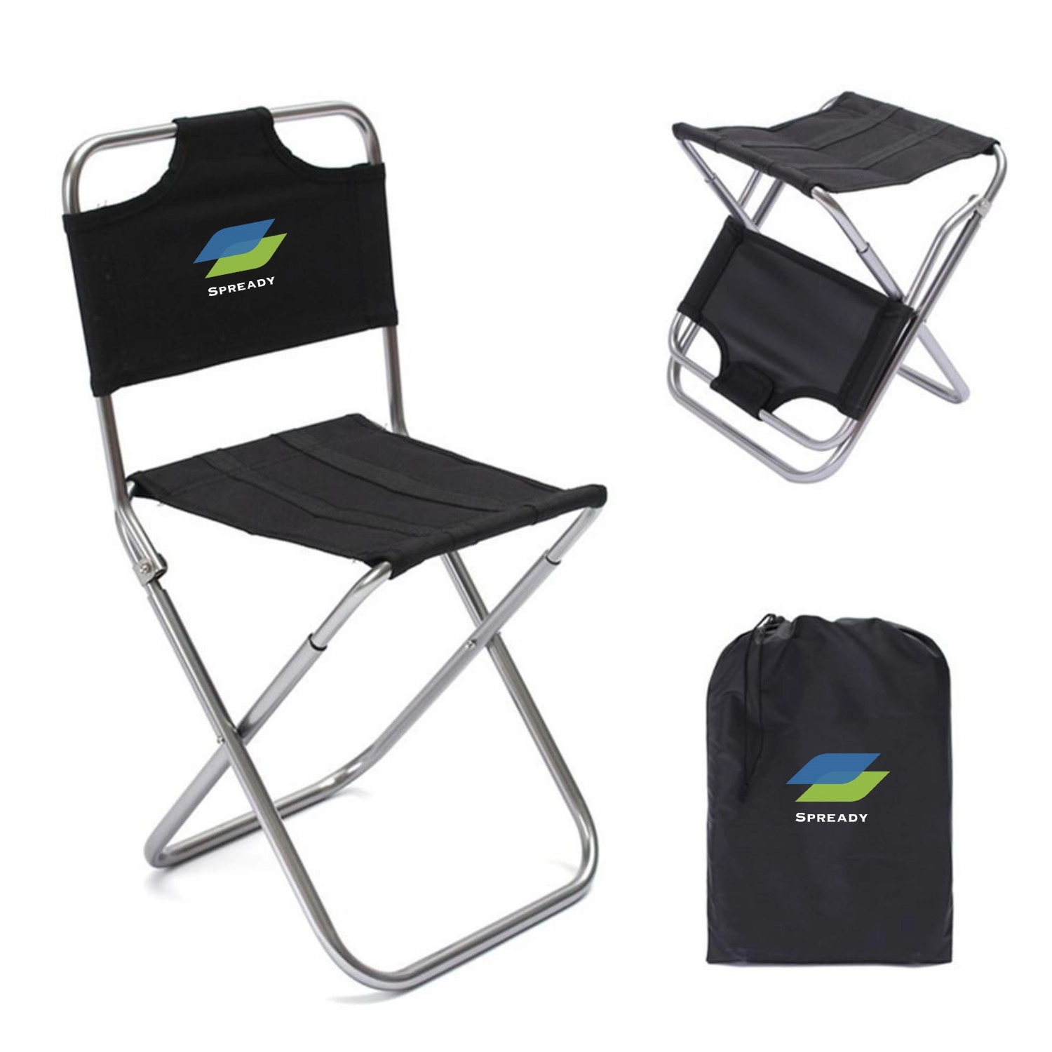 Portable Folding Chair Aluminum 2