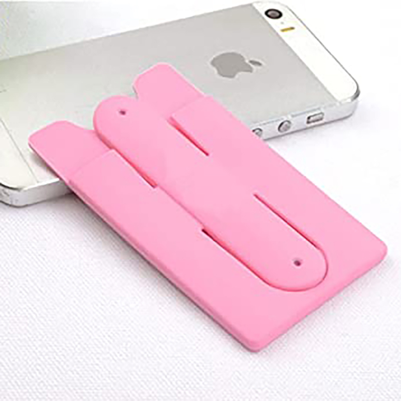 Silicone Card Holder w/Cell Phone Stand 7