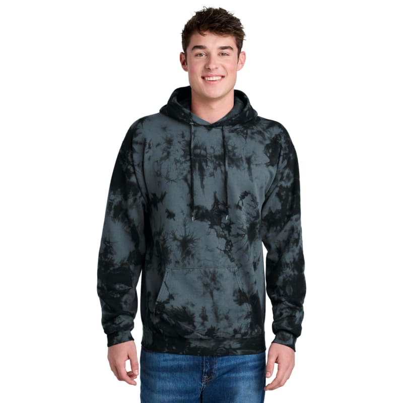 Port & Company Crystal Tie-Dye Pullover Hoodie 8