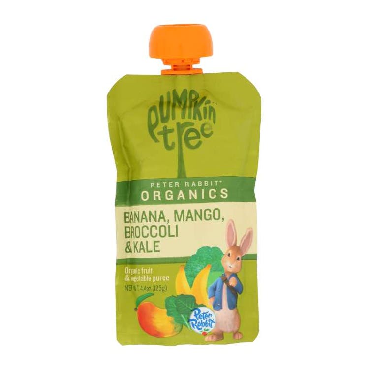 Peter Rabbit Baby Food 10pk - Kale Broccoli Mango 2