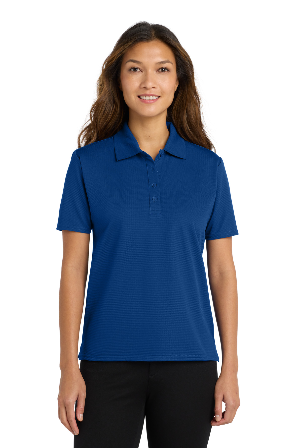 Port Authority Women's Dry Zone Ottoman Polo. L525 9