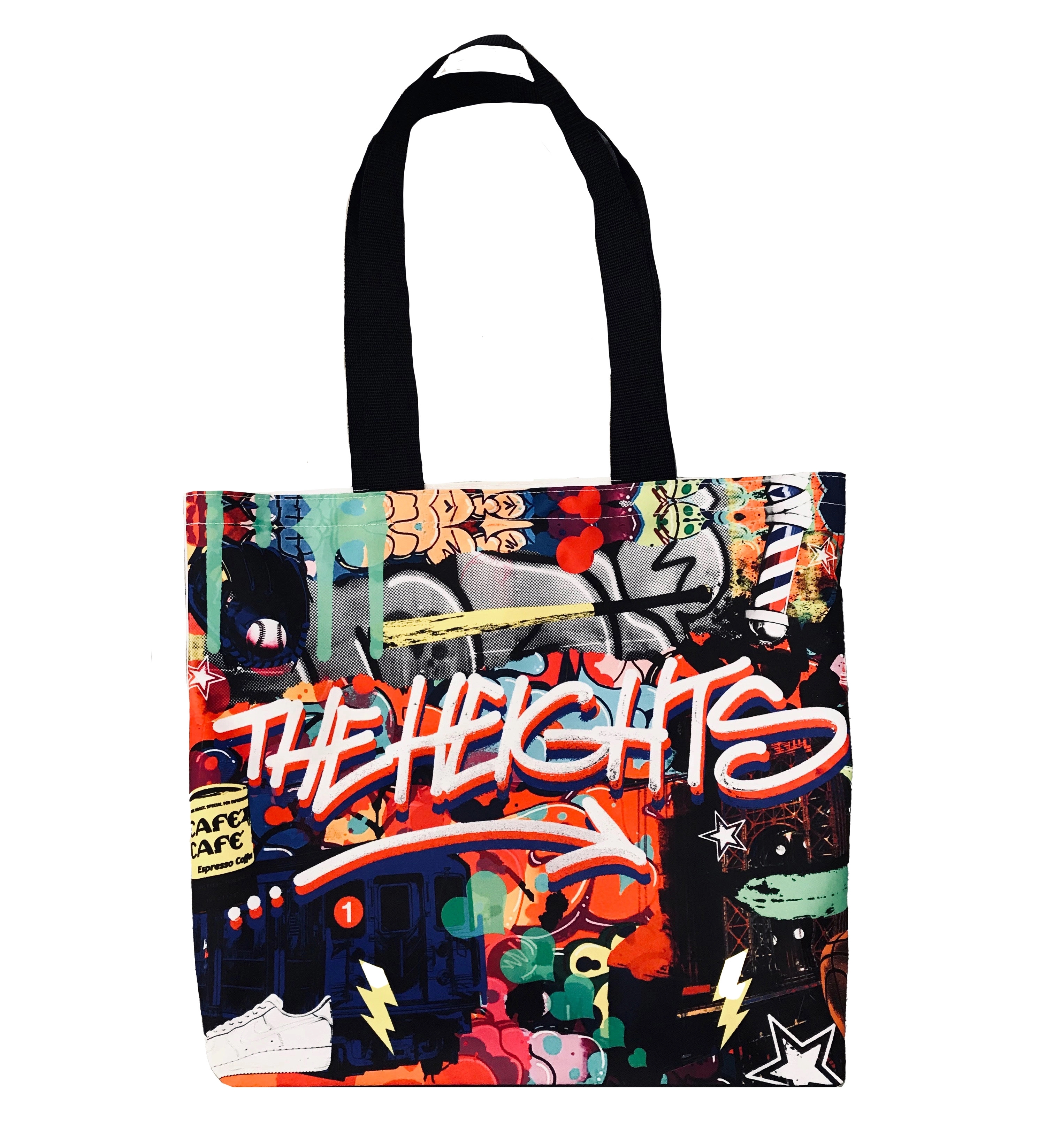 Sublimated Open Tote Bag ( 18" x 15" x 4") 9