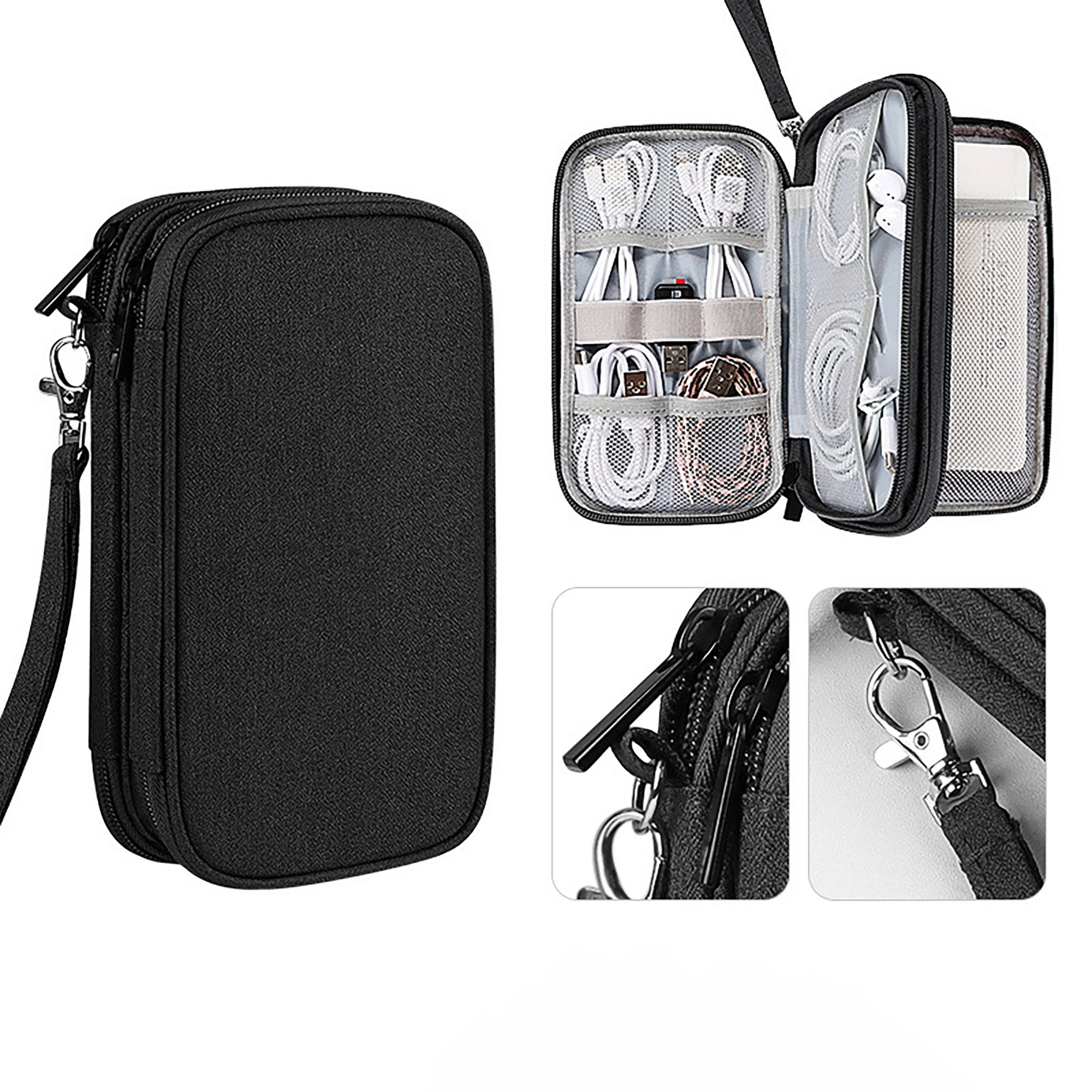 Canvas Double Layers Organizer Bag 4