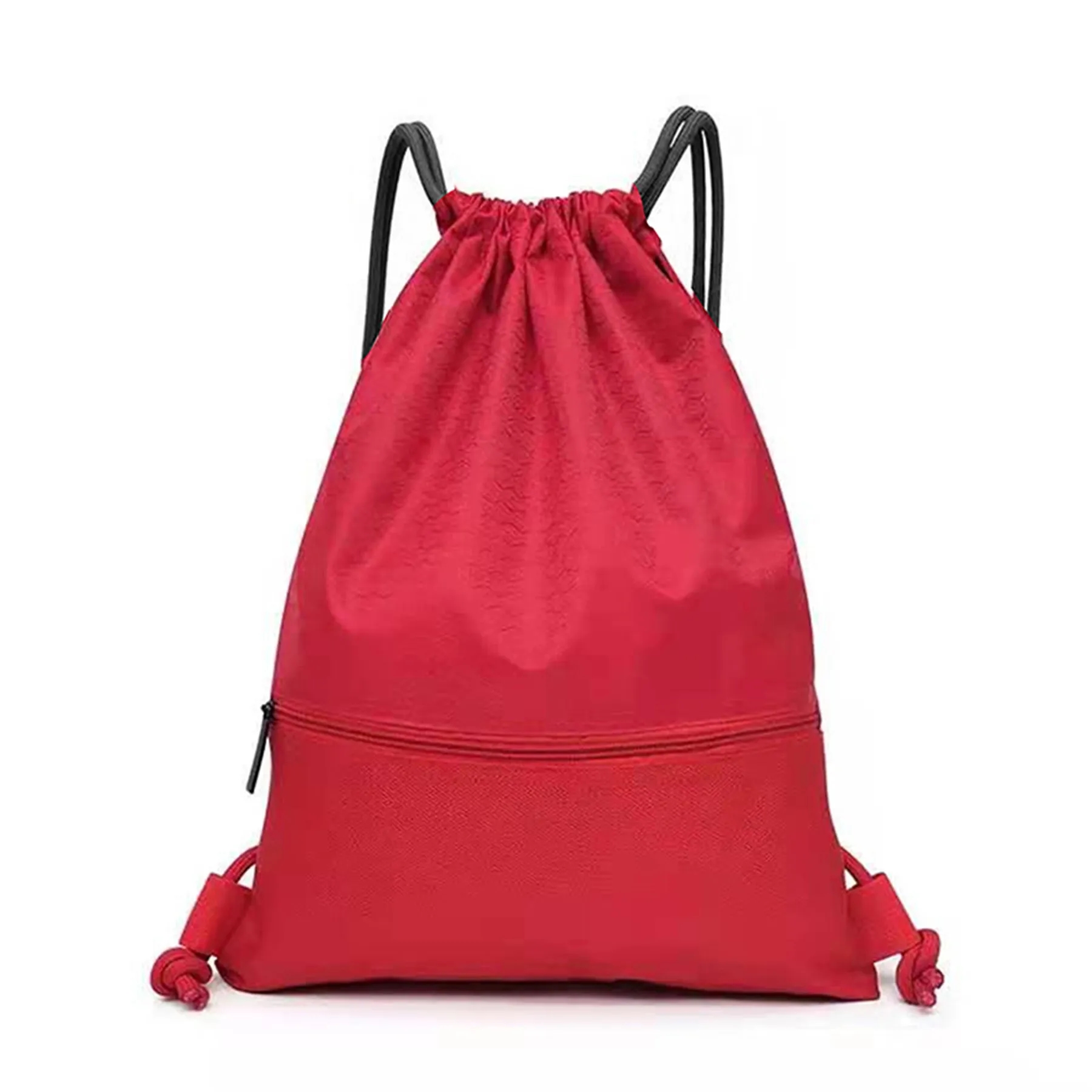 Drawstring Backpacks with Front Pocket 2