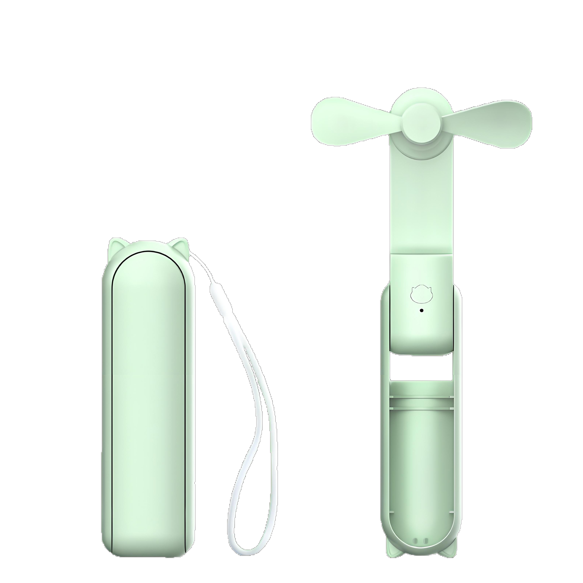 Portable Handheld Fan with Built-in Power Bank 5