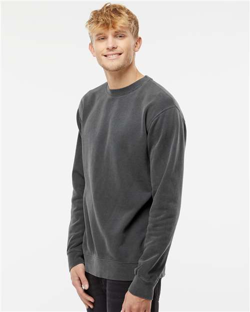 Unisex Midweight Pigment-Dyed Crewneck Sweatshirt - PRM3500 123