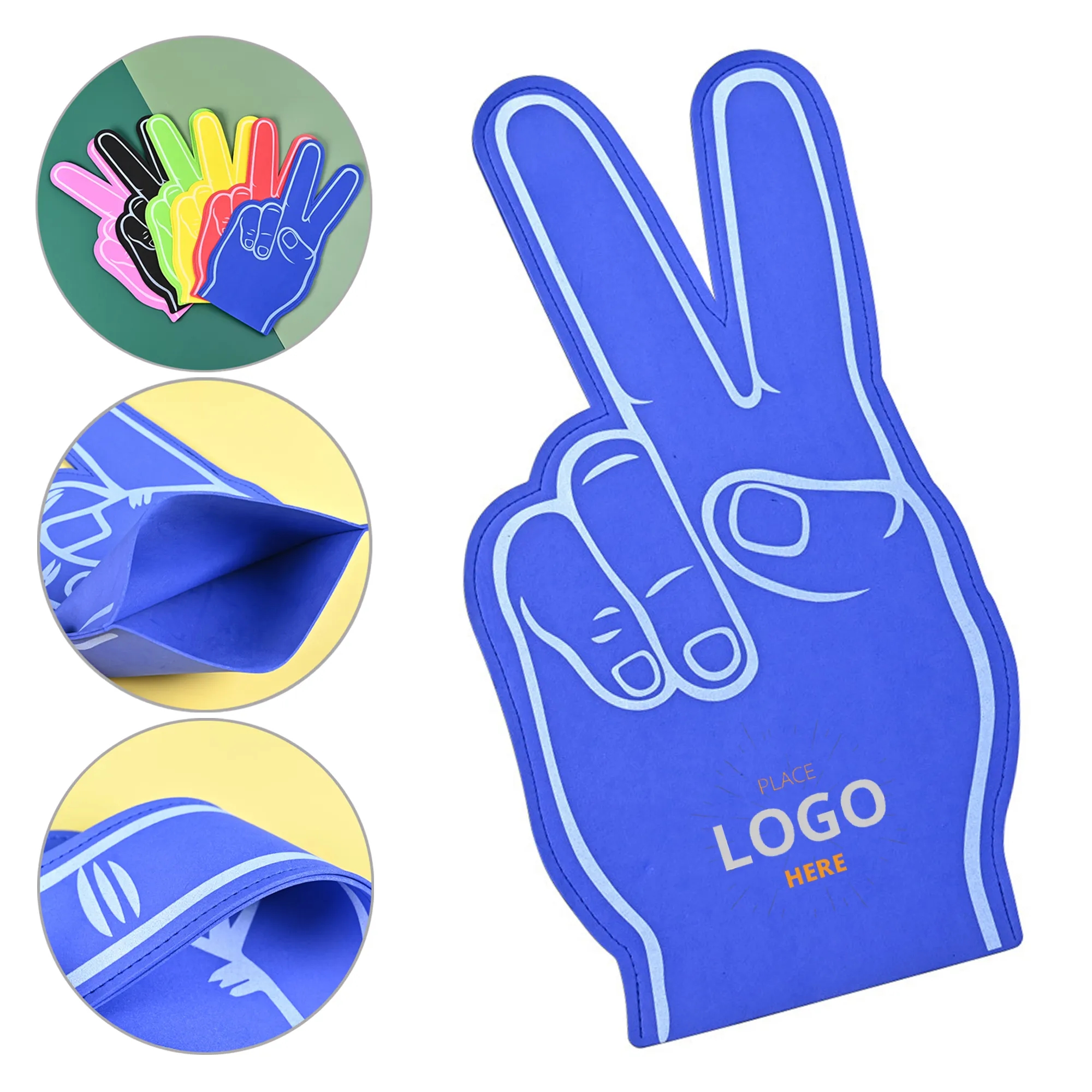 Foam Fingers Cheering Gloves 2