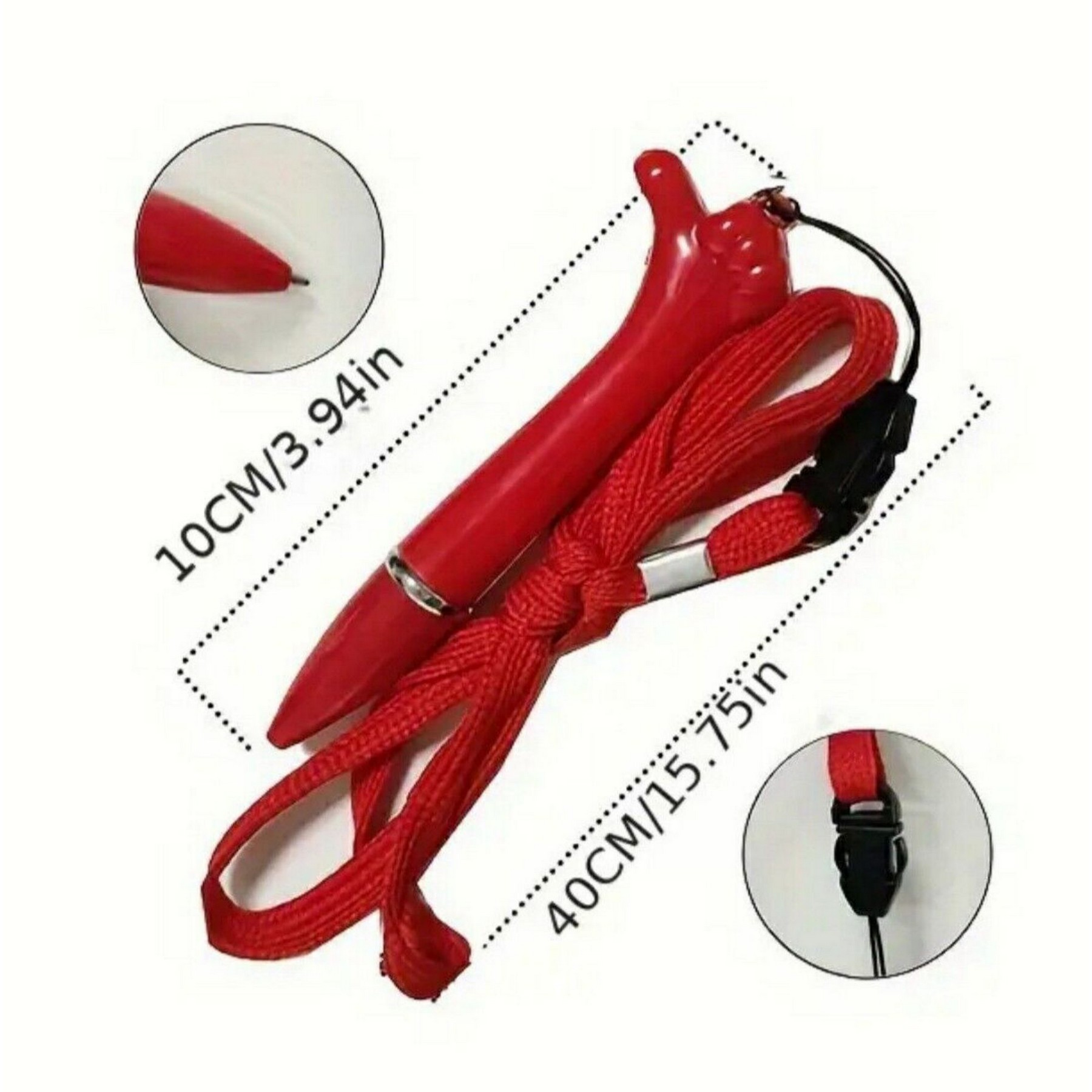 Thumbs Up Pen W/ Lanyards 2