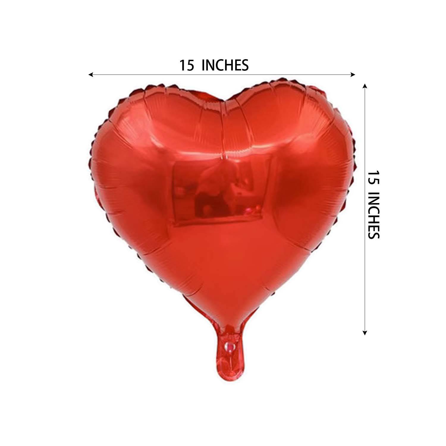 Heart-Shaped Foil Balloon 8