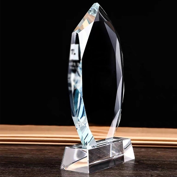 Wedding Gift Engraved Crystal Plaque 2