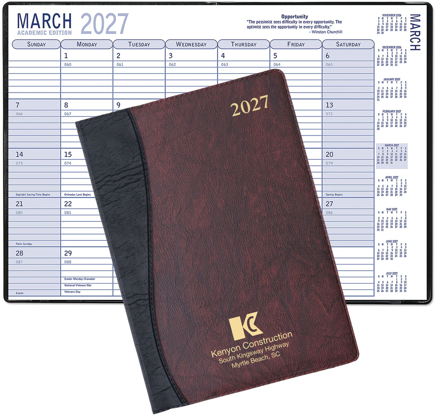 AMHERST 7X10 ACADEMIC MONTHLY 18
