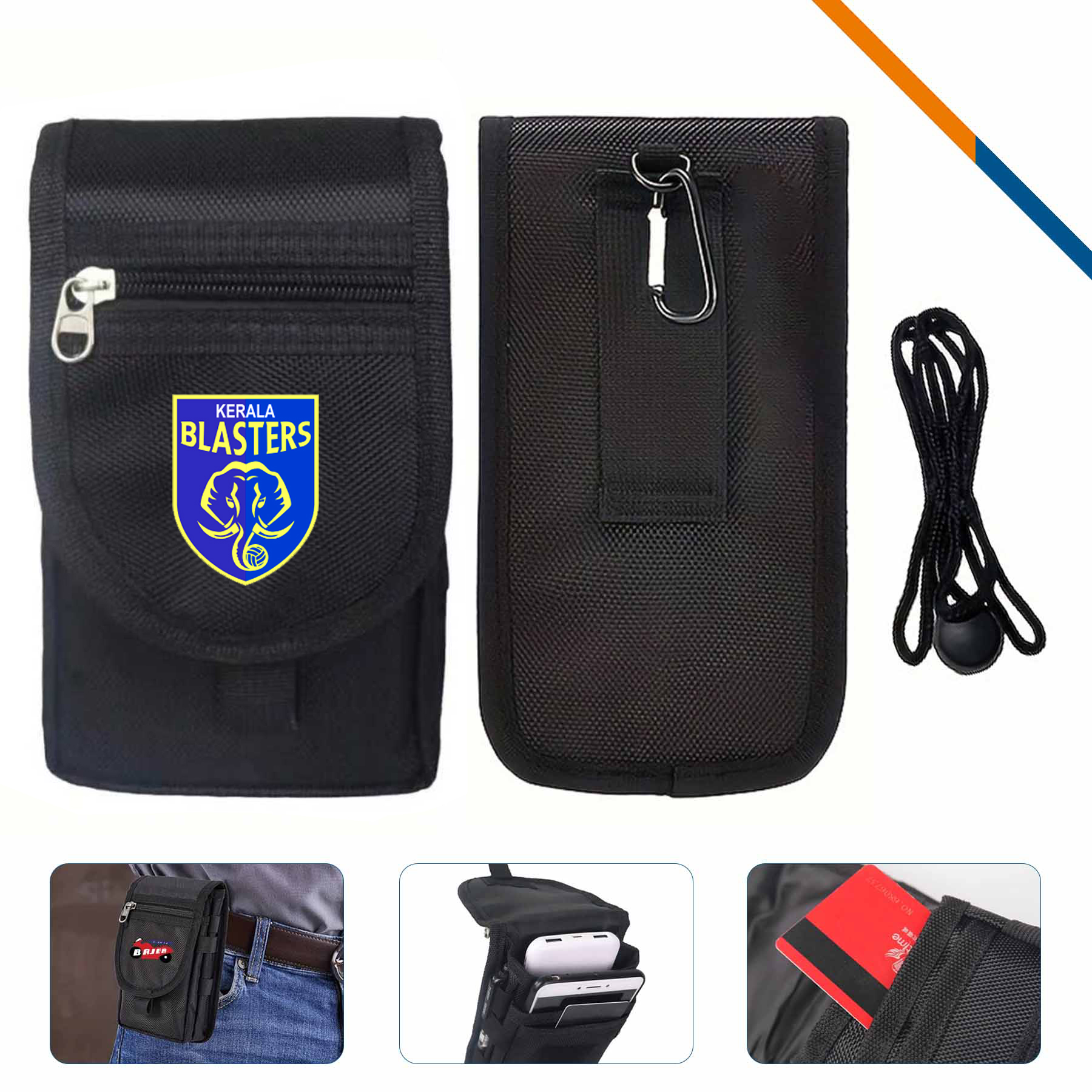 Fisling Belt Cell Phone Pouch 2