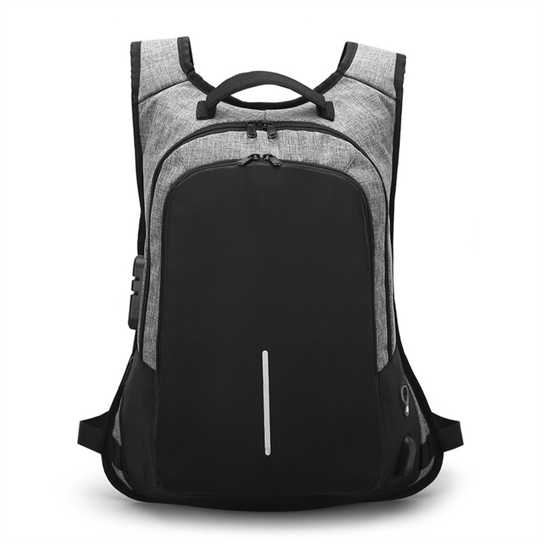 Lockable anti theft backpack 4