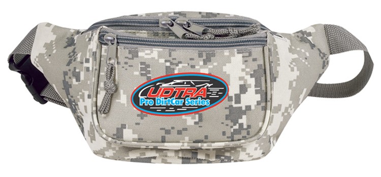 Poly Three-Zipper Camo Fanny Pack 1