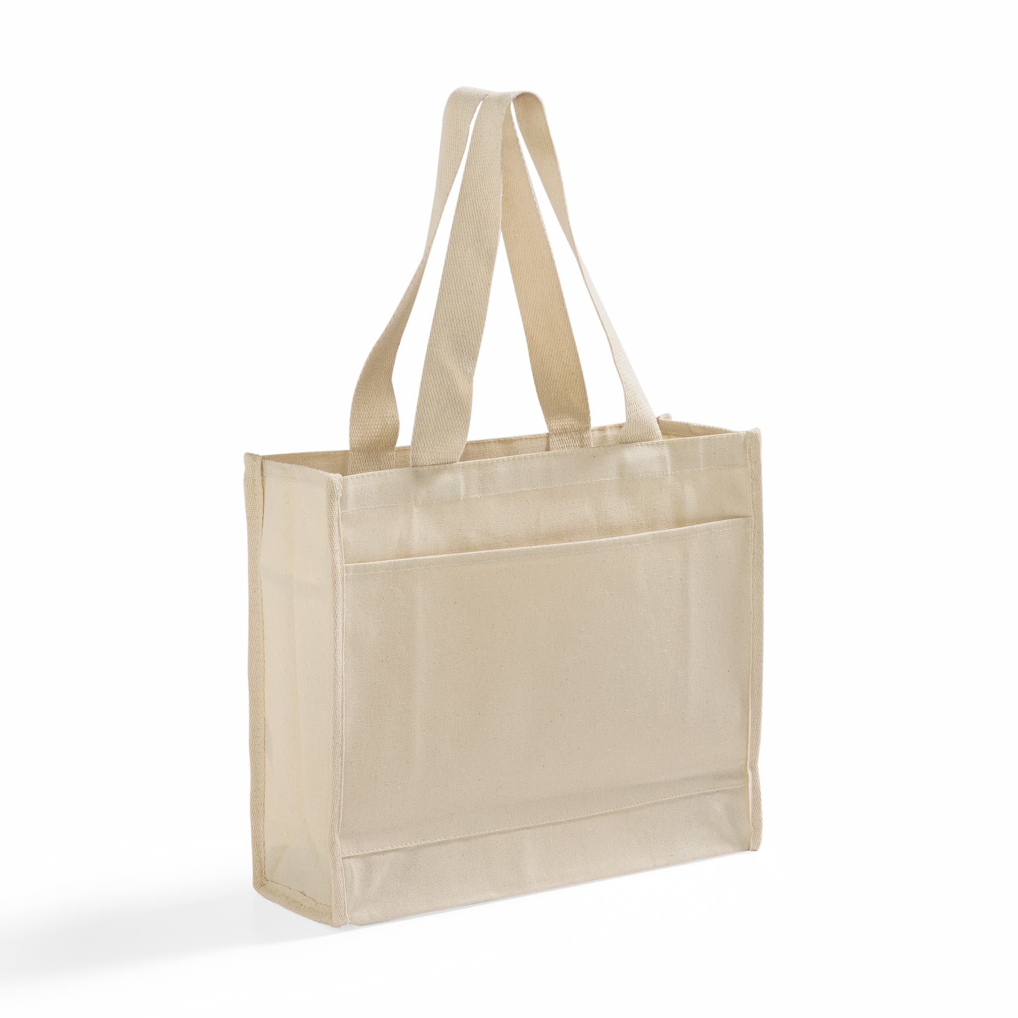 Color-Trim Canvas Tote Bag, custom tote bag with logo imprint 17