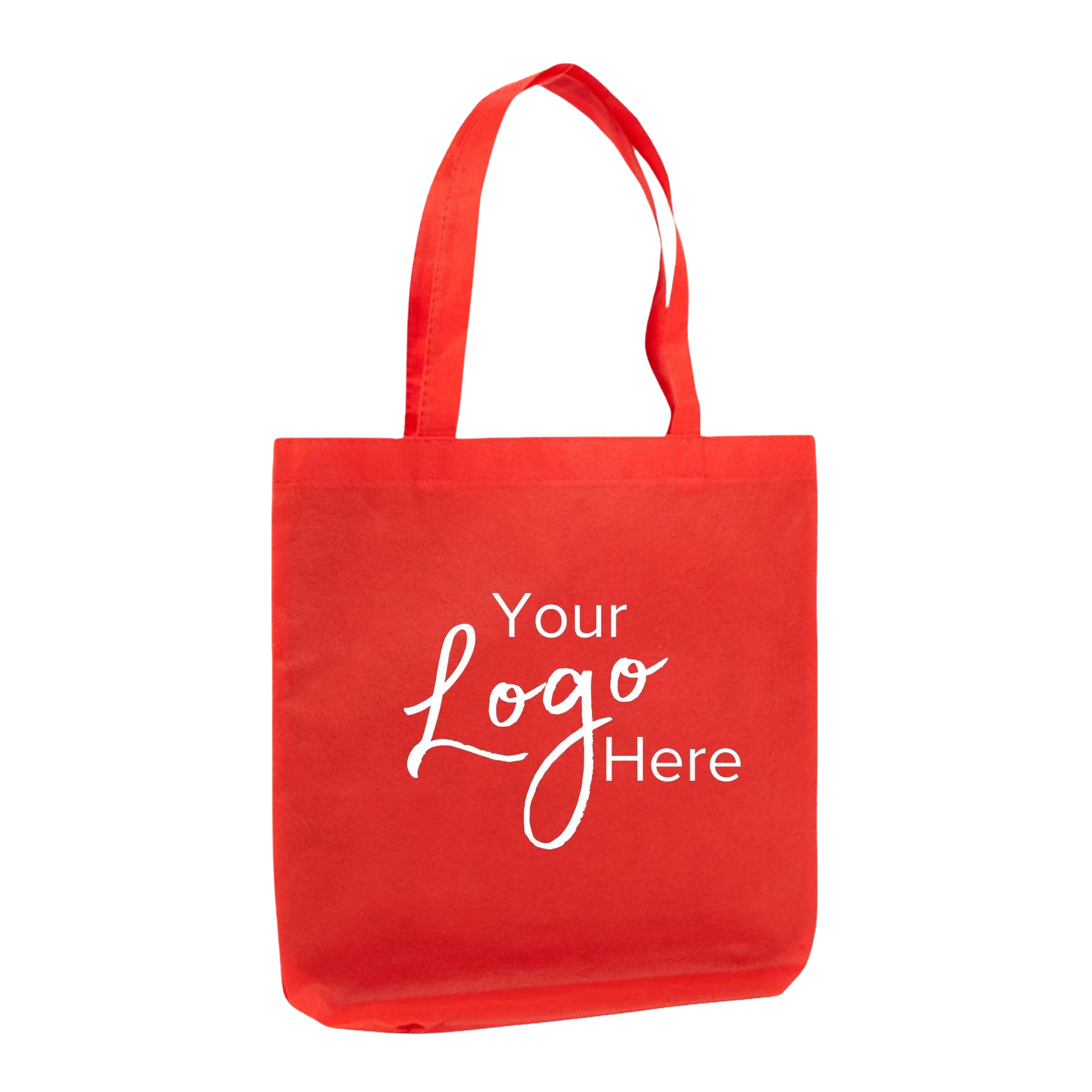 Non-Woven Economical 14.25"W x 15"H x 5" G Tote Bag with Bottom Gusset 22