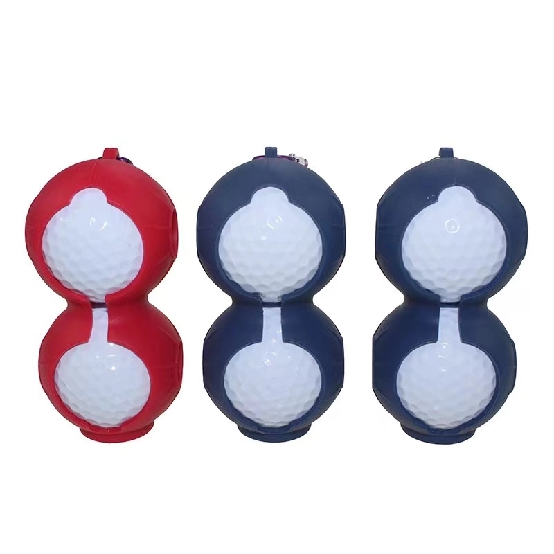 Silicone Golf Ball Holder- Double 5