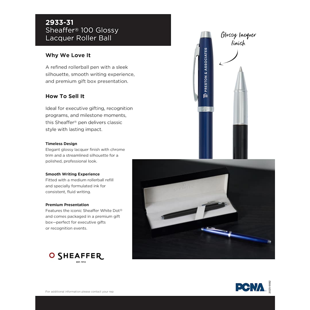 Sheaffer® 100 Glossy Lacquer Roller Ball 31