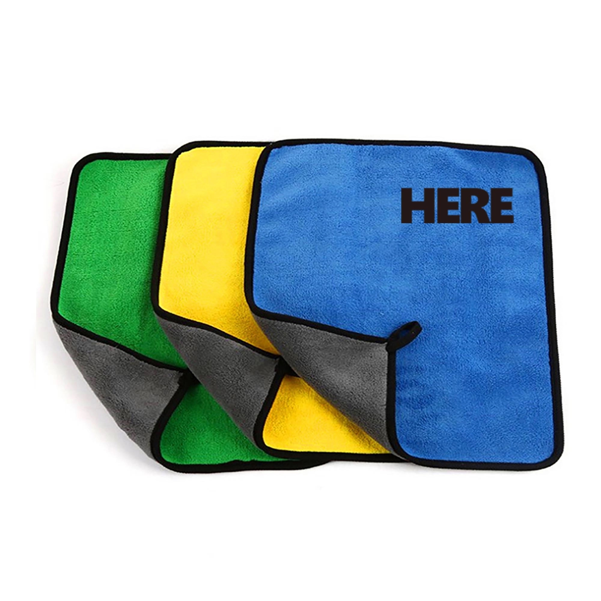 11.8" x 11.8"Microfiber Car Washing Towel 1