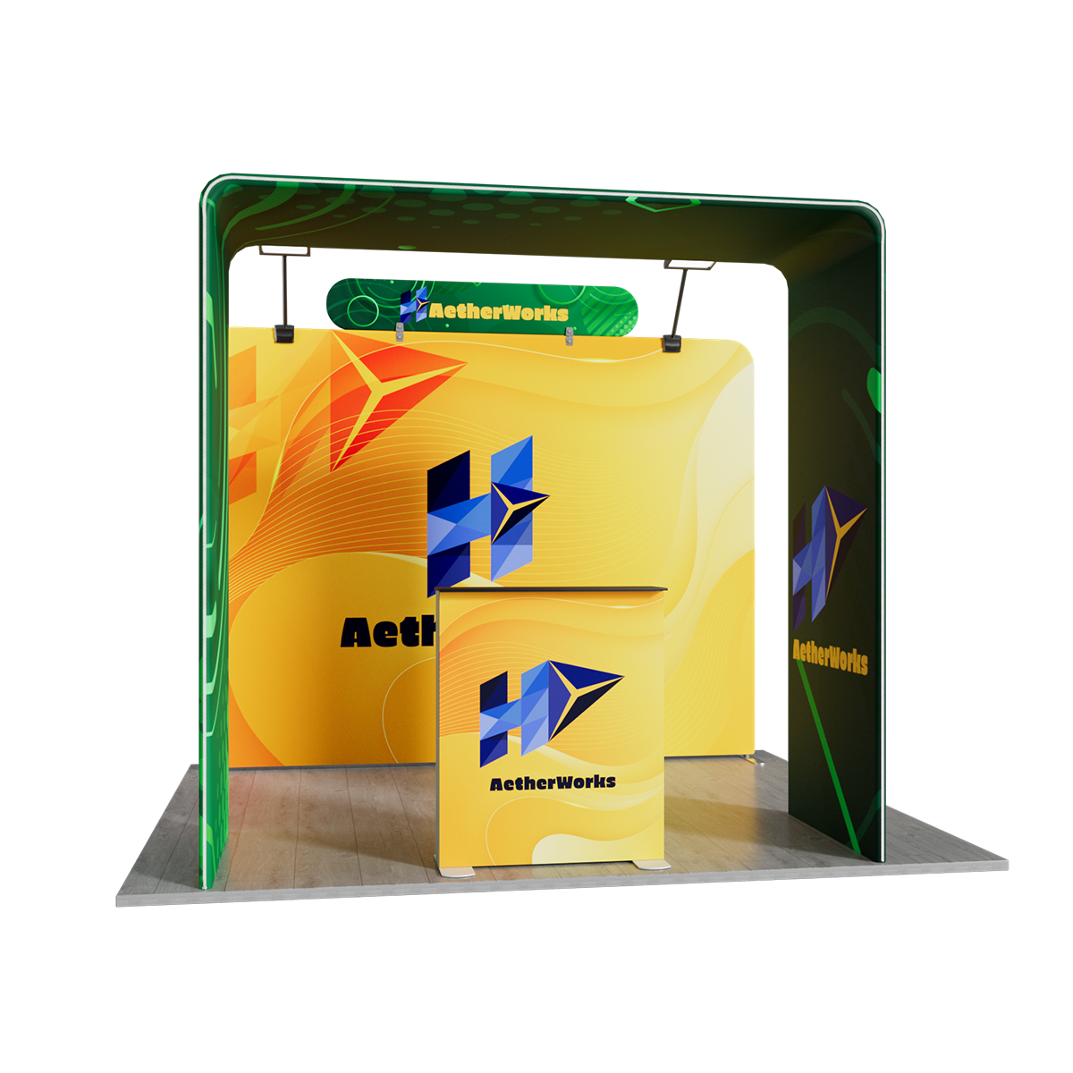 10'x10' Tradeshow Booth Kit - F Kit 6
