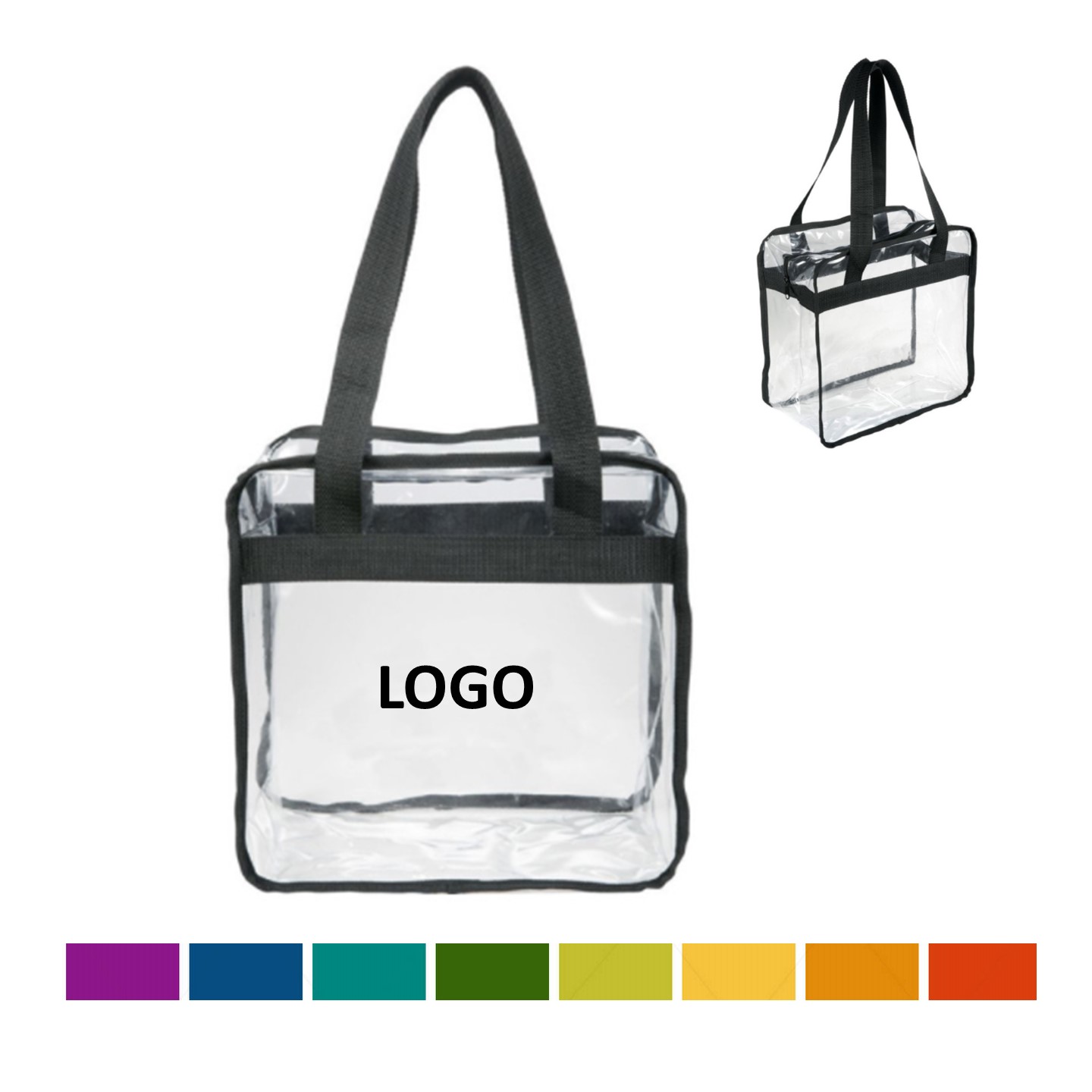 Clear Stadium Tote 1