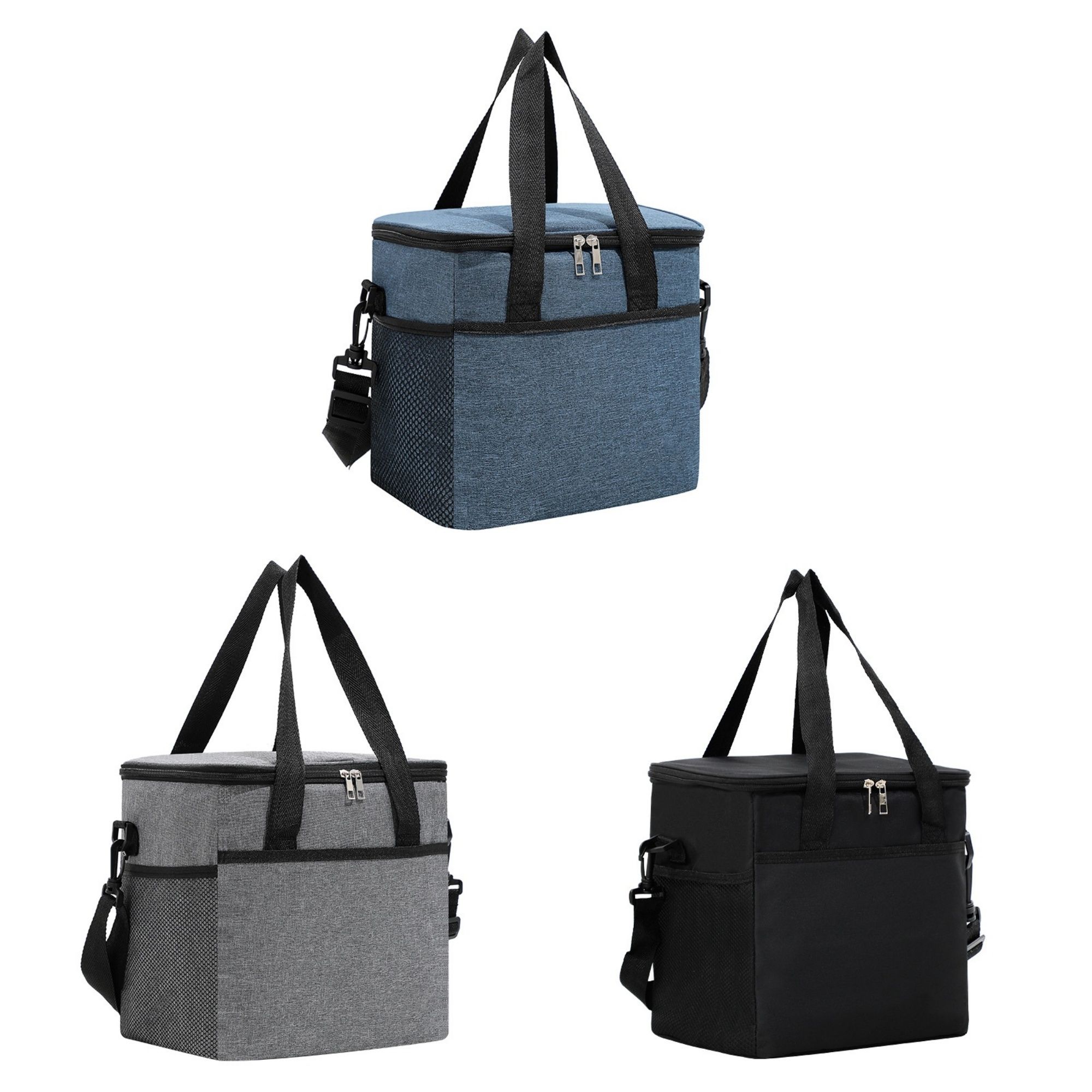 12L Solid Color Portable Insulated Bag 1
