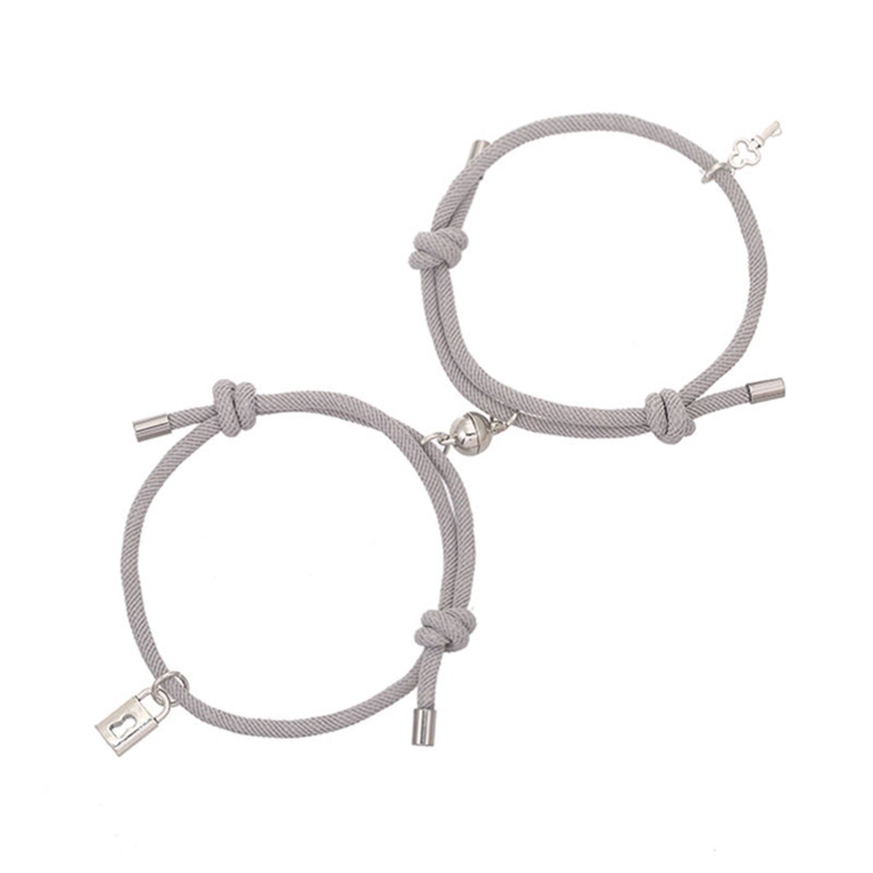 Alloy key lock magnetic bracelet 9