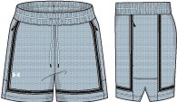 UA Zone Pro Mesh Women's 5 Shorts 2