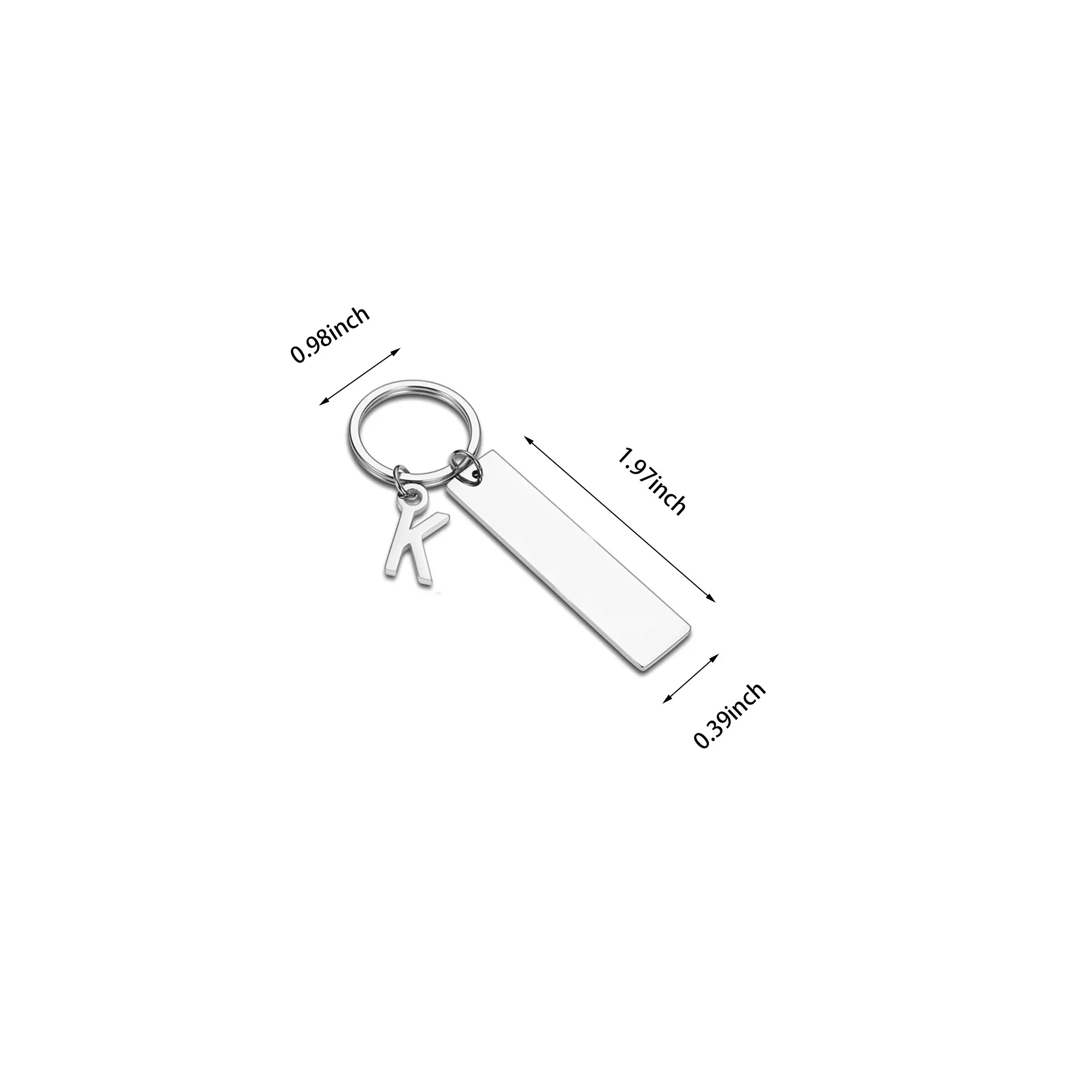 Stainless Steel Keychain MOQ 100 PCS 3