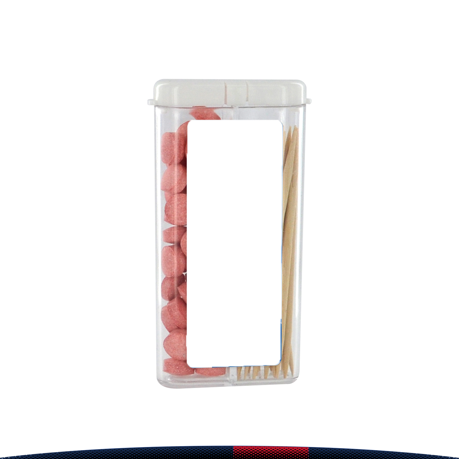 Xanthe Rectangular Flip-Top Mints and Toothpicks 2