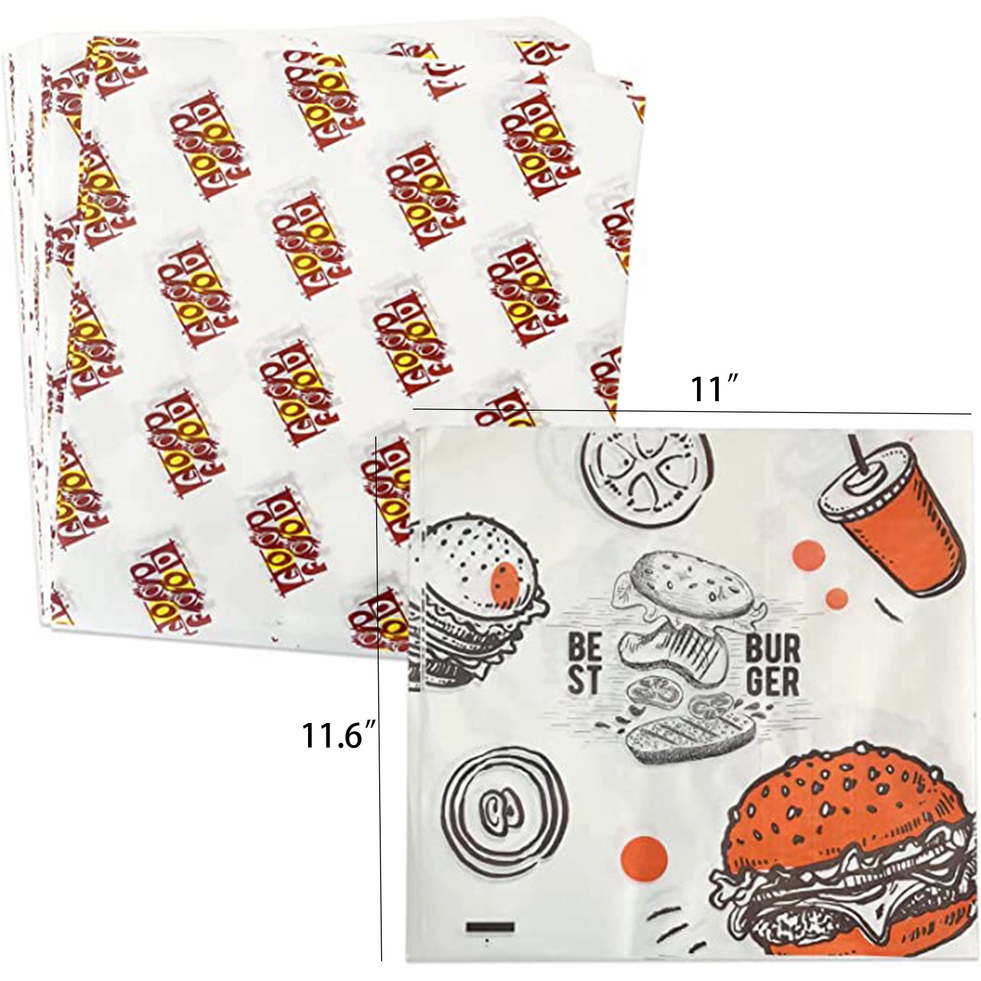 Grease Proof Food Wrapping Paper 4