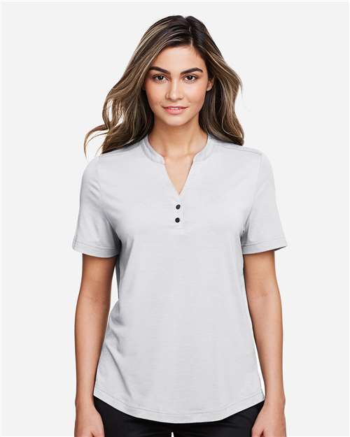 Women's JAQ Snap-Up Stretch Performance Polo - NE100W 49