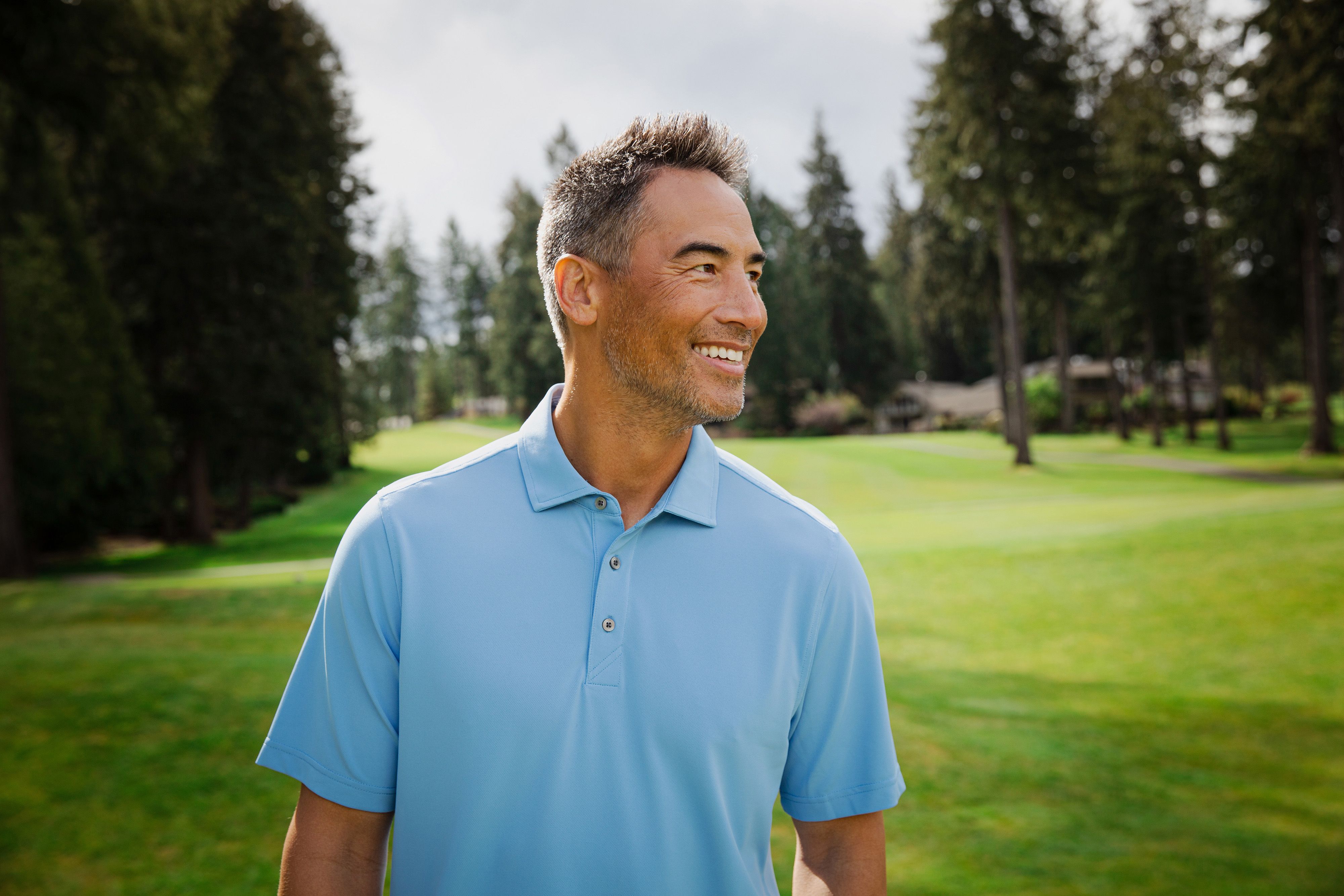 Cutter & Buck Virtue Recycled Featherlight Pique Mens Polo 61