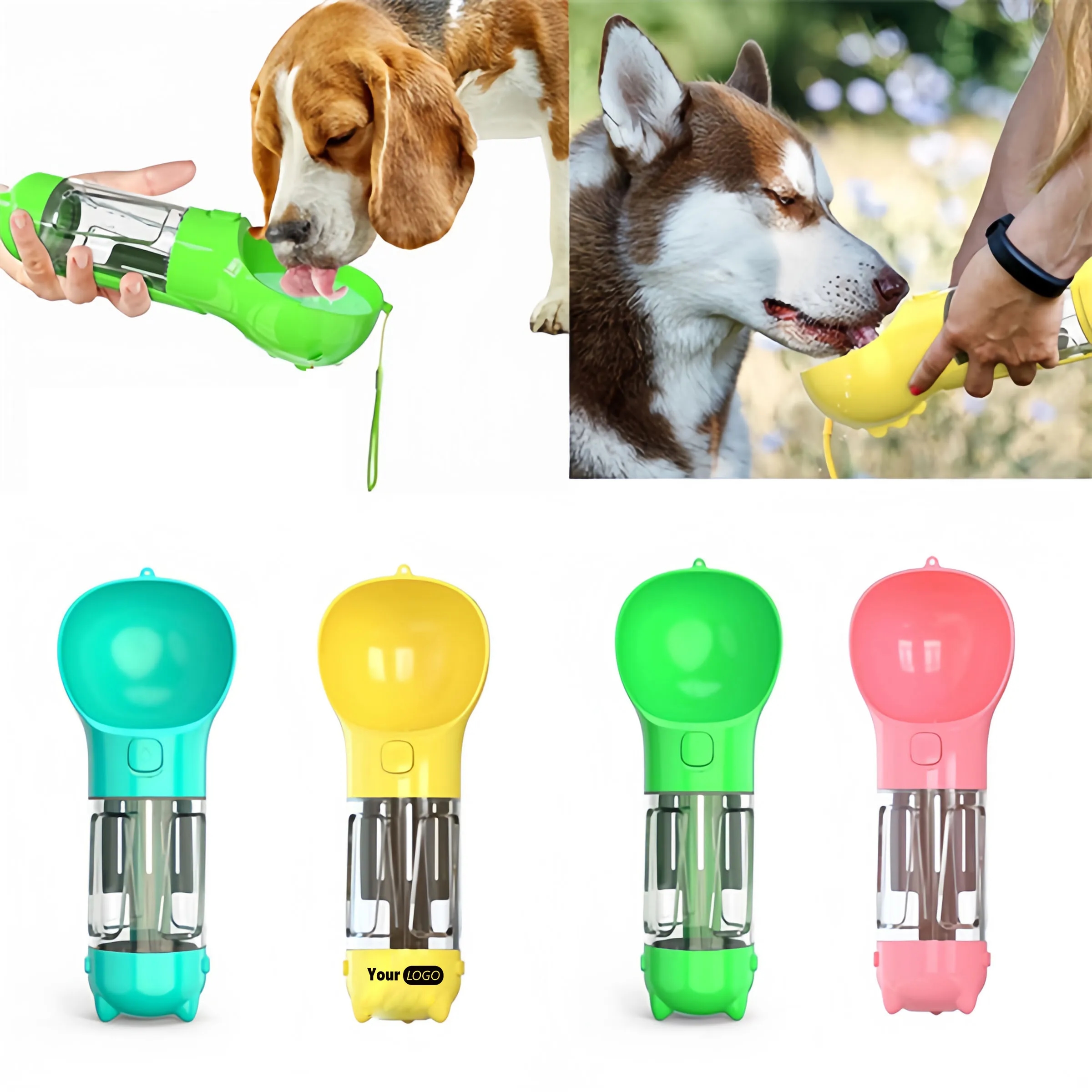 Plastic Outdoor Portable Feeding Cup For Dogs 2