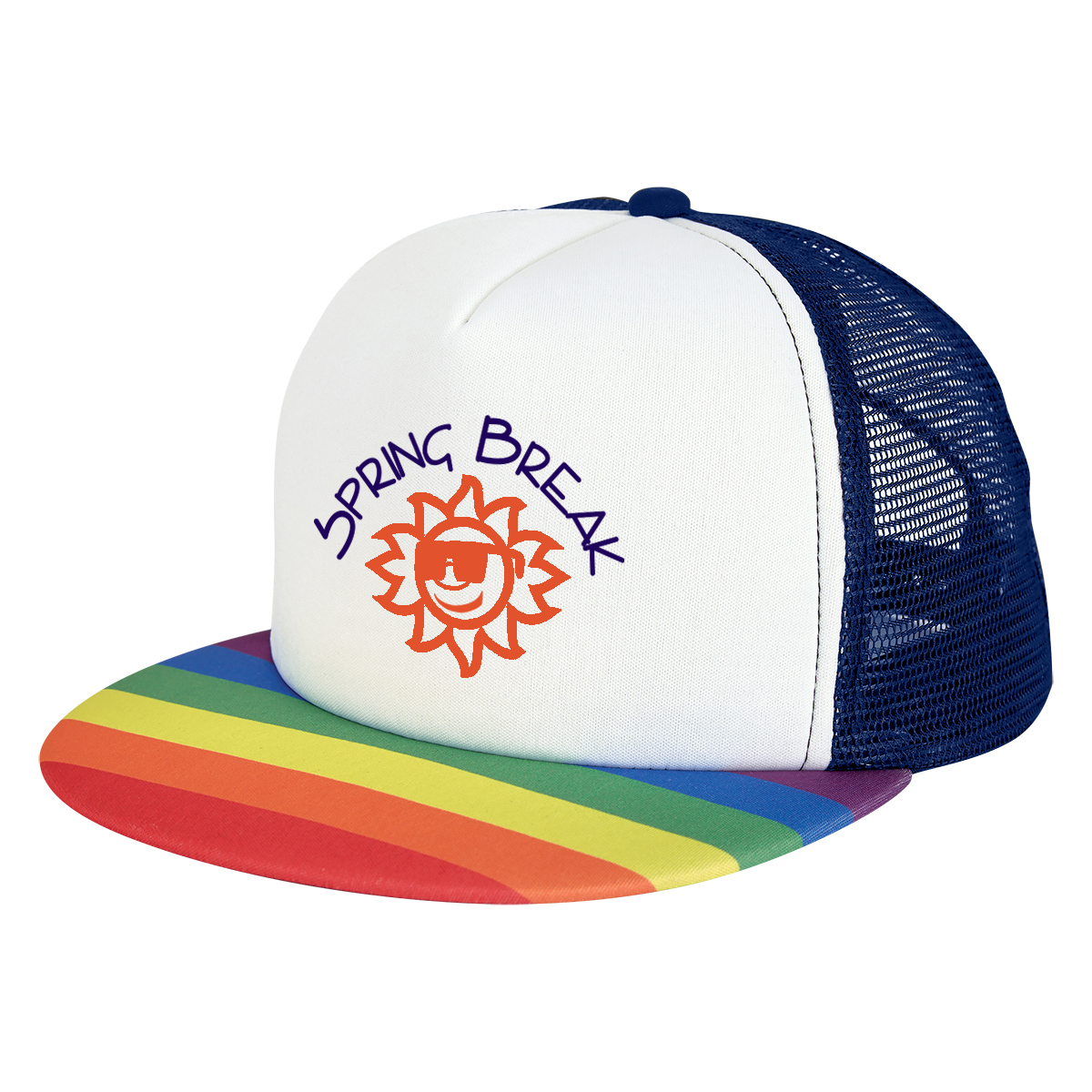 Rainbow Trucker Cap 7