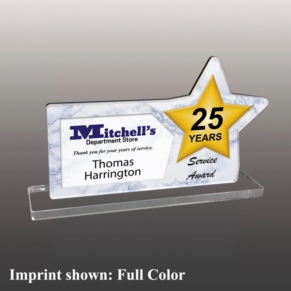 Acrylic Star Award - Full Color