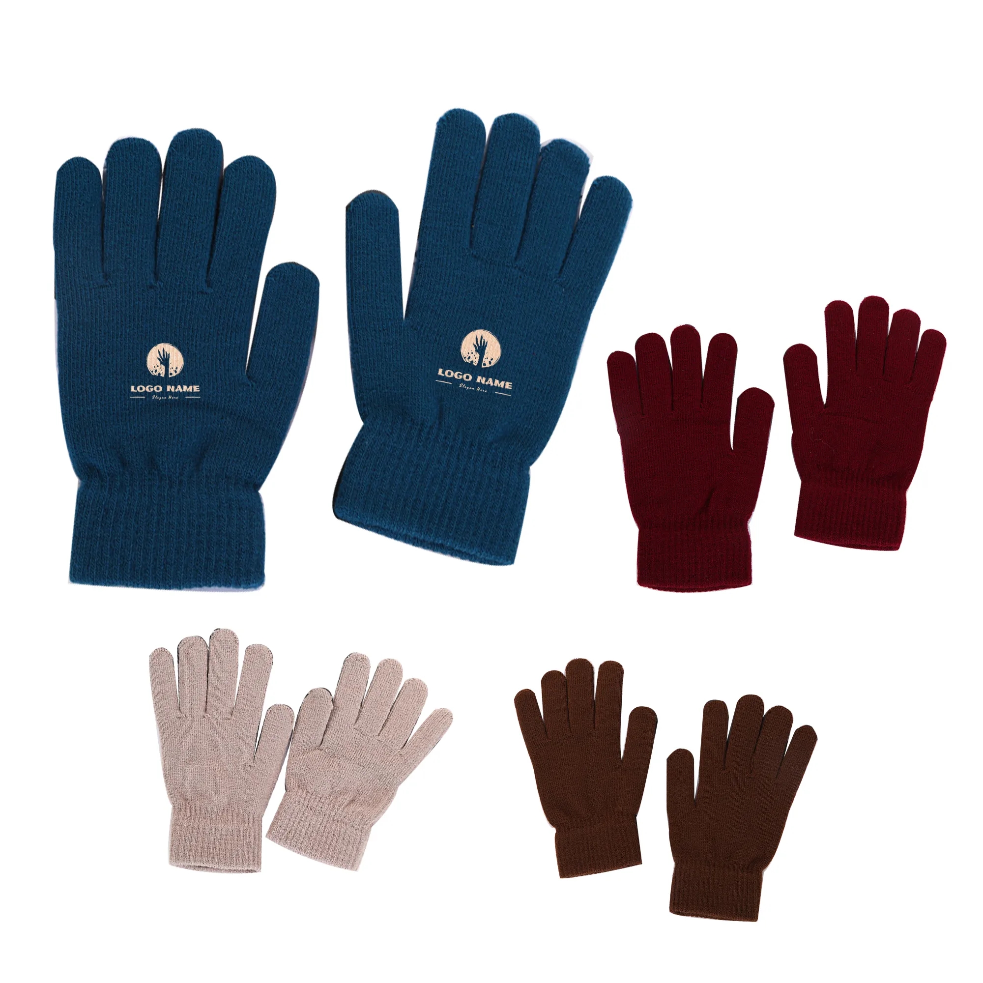 Winter Knit Gloves 1