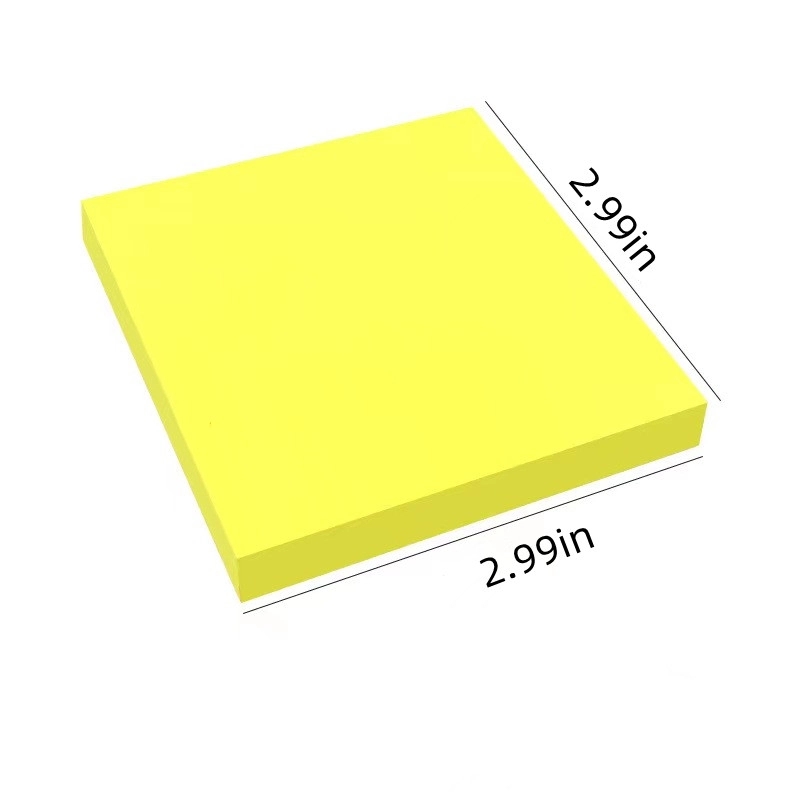 Sticky Notes 3X3 Inches,Bright Colors Self-Stick Pads 2