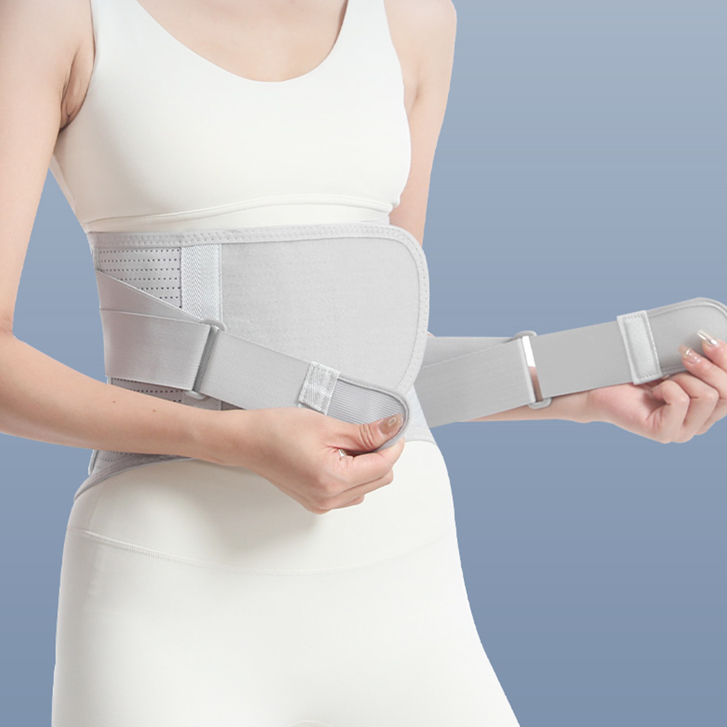 Polyester Breathable Sports Compression Waist Belt 5