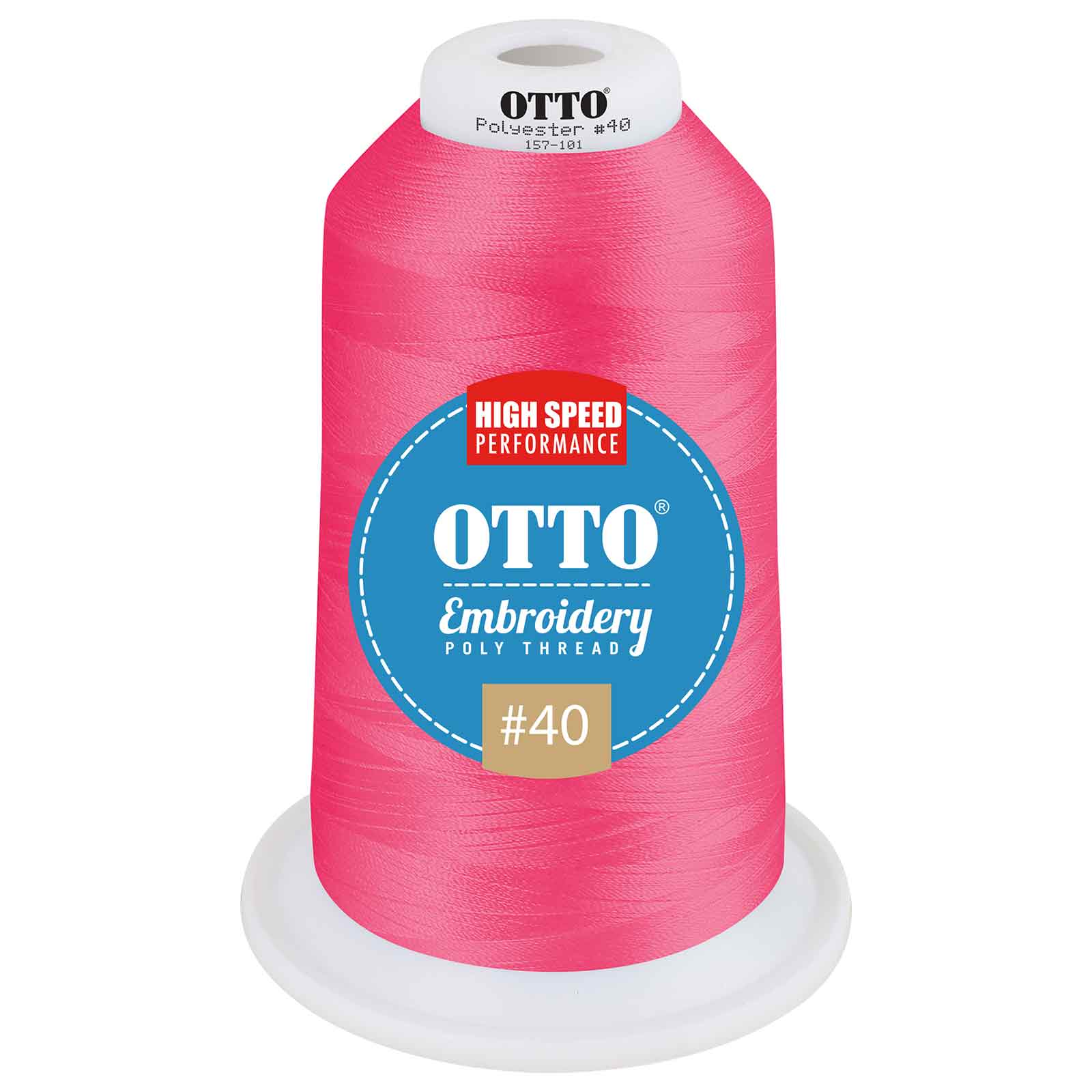 OTTO Embroidery Poly Thread #40 5,500 yd. King Cone 1026