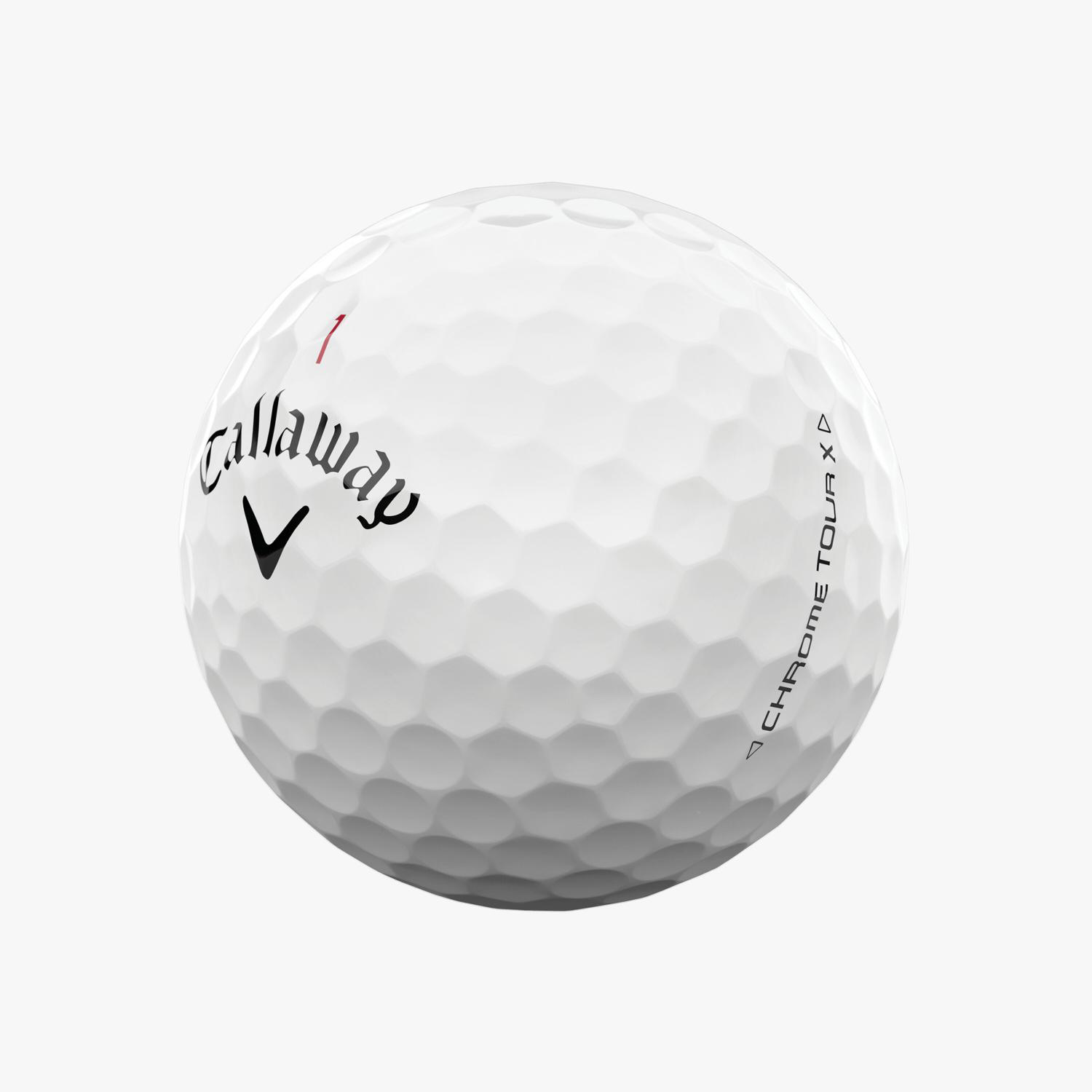 Callaway® 12 Pack Chrome Tour X Golf Balls 3