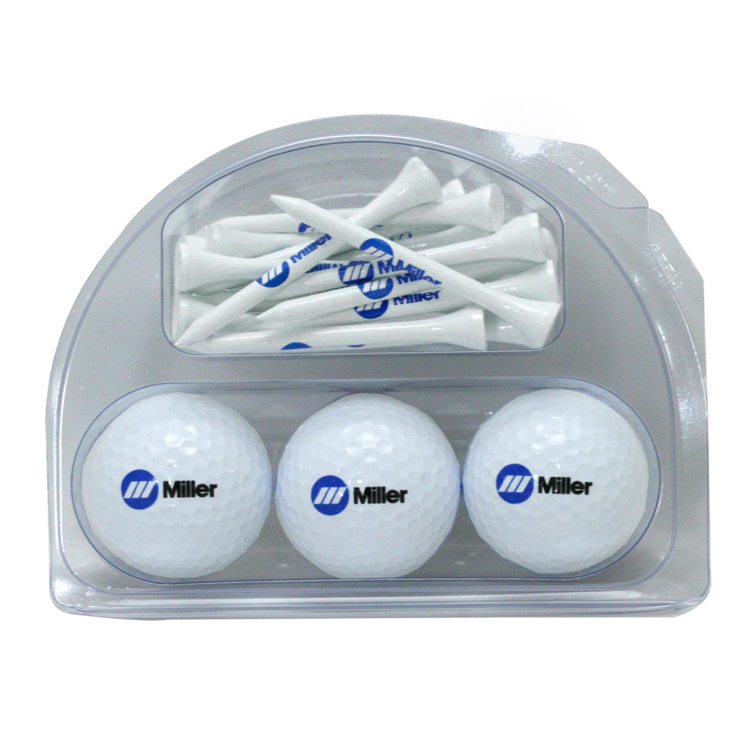 Custom 3 Ball Tournament Pack w/ Golf Tees 2