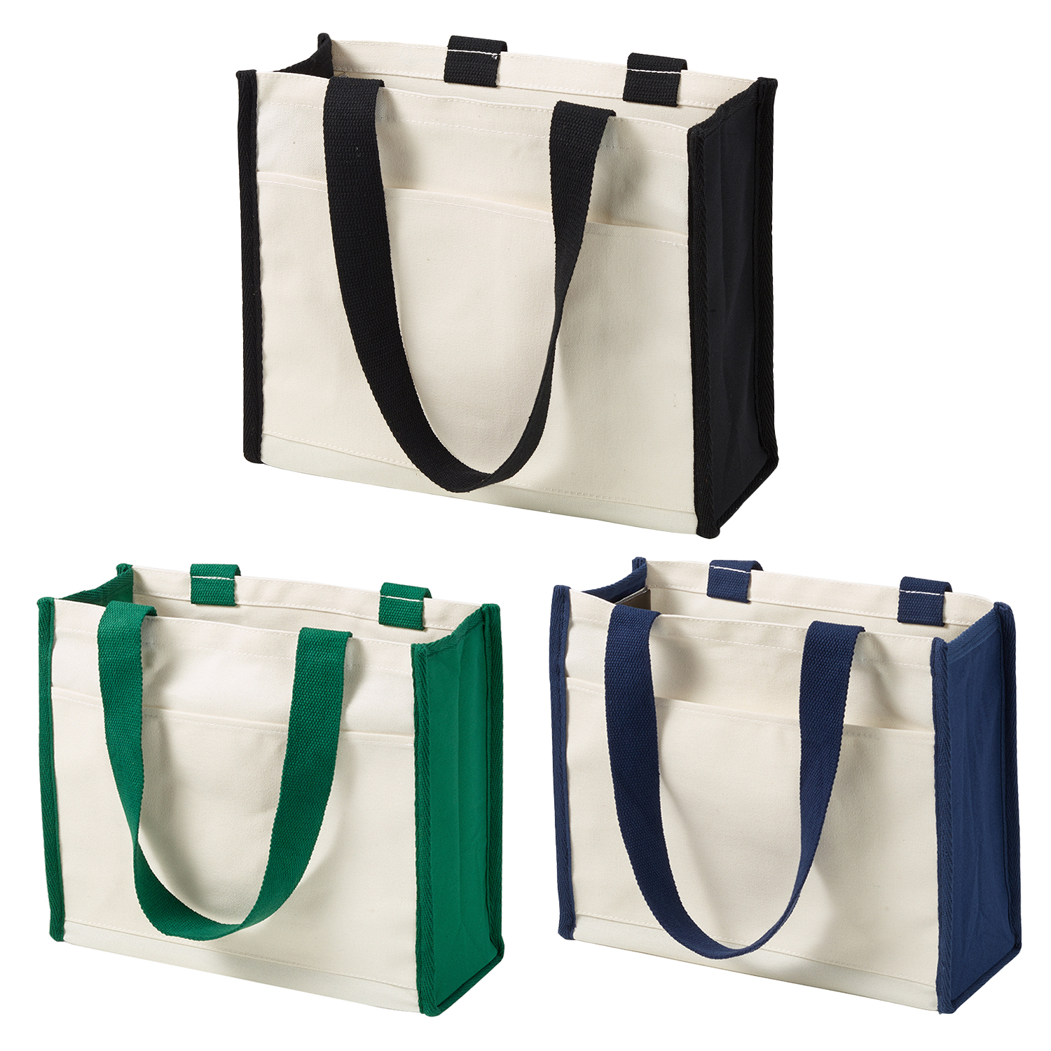 14 oz. Cotton Canvas Large Tote Bag 3