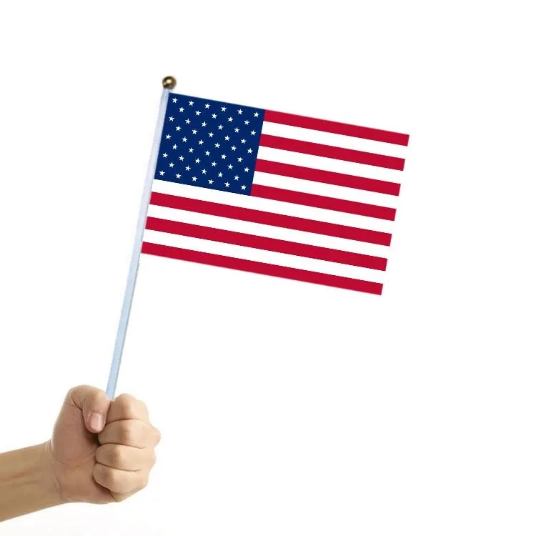 Handheld American Stick Flag