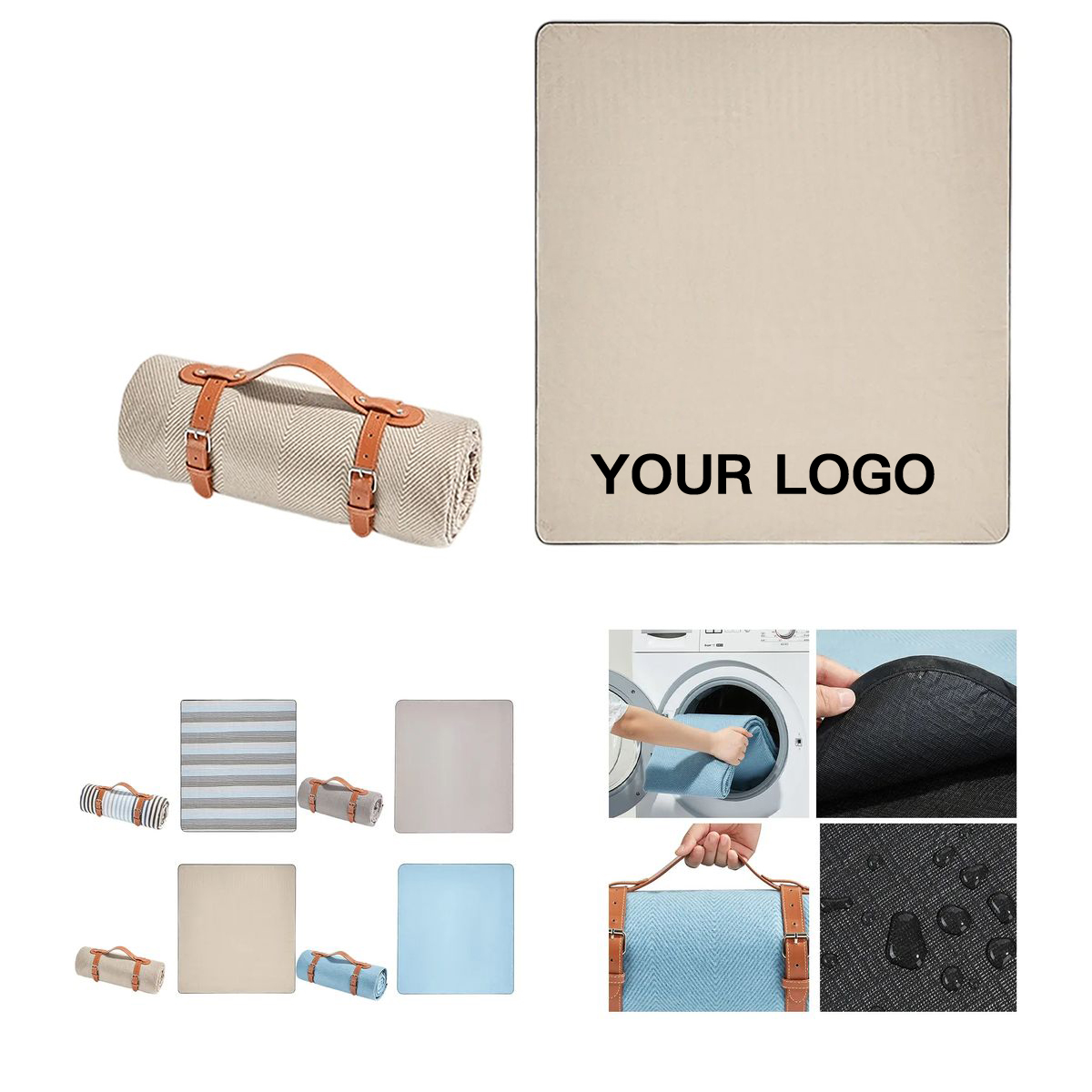 Large Picnic Blanket for Beach Camping and Travel 5