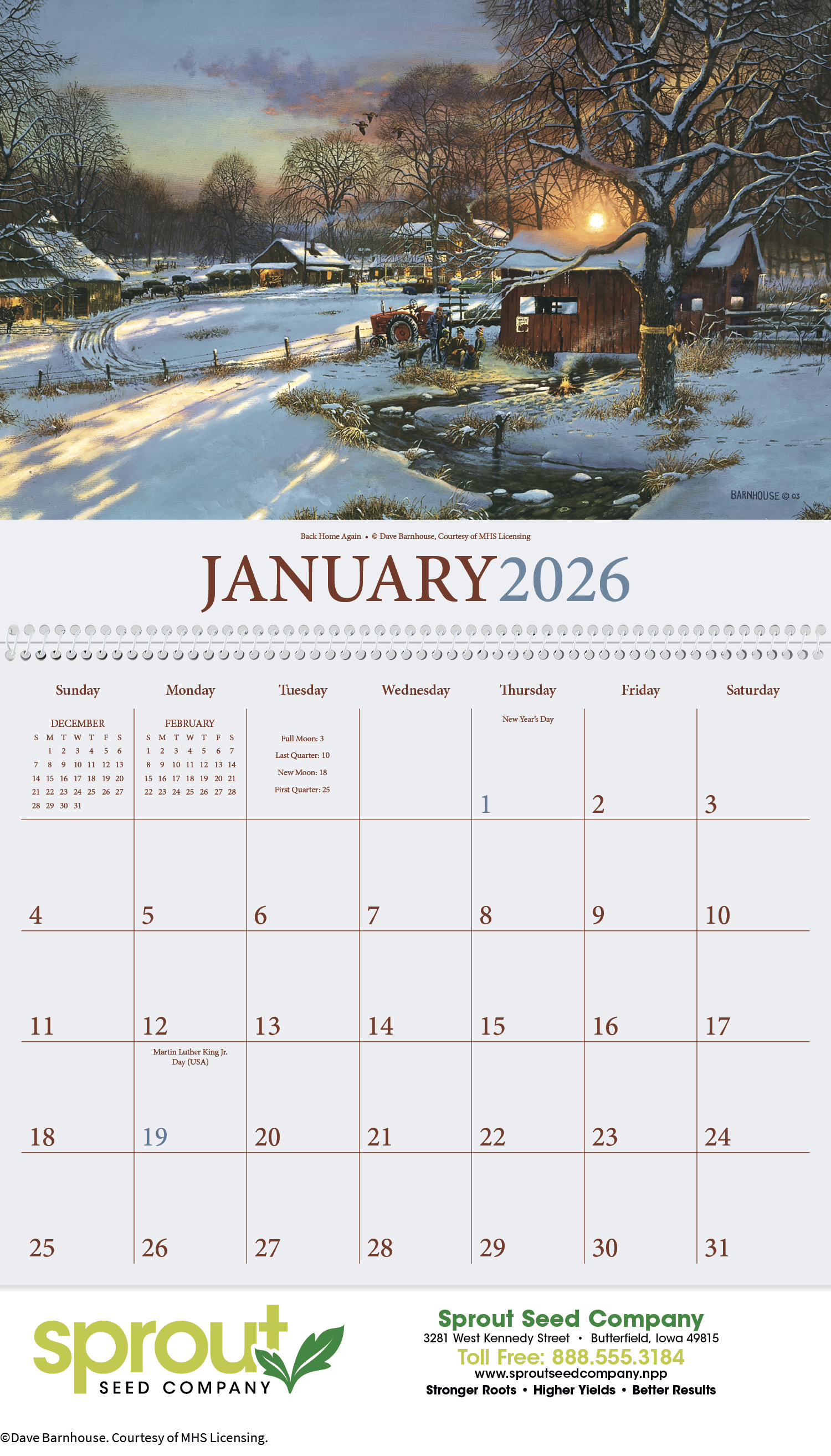 Triumph® Calendars Country Memories Calendar 15